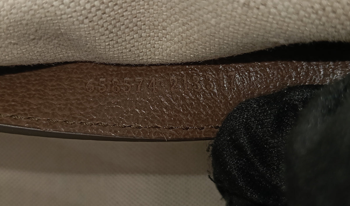 Gucci Horsebit Mini Web Camel Ebony New Acero GHW 2022