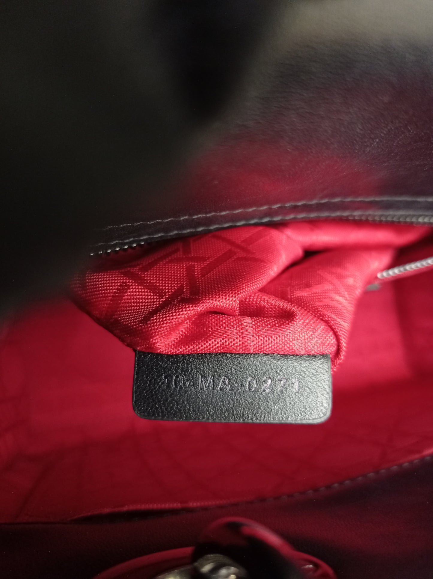 Lady Dior Small Lamb Black RHW 2021