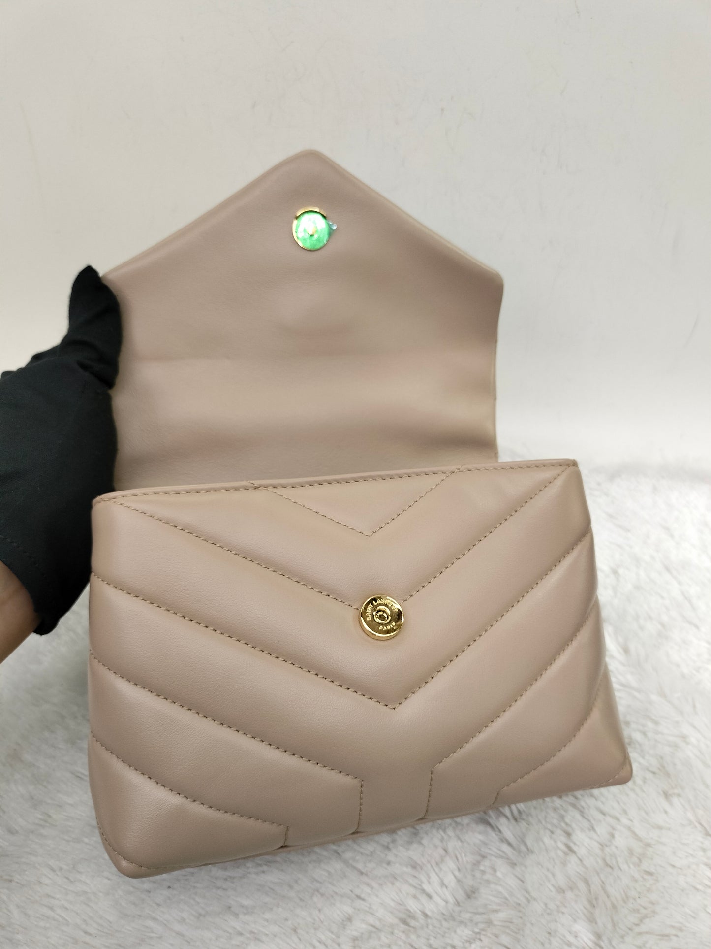 YsL Lou Lou Toy Dark Beige GHW 2022