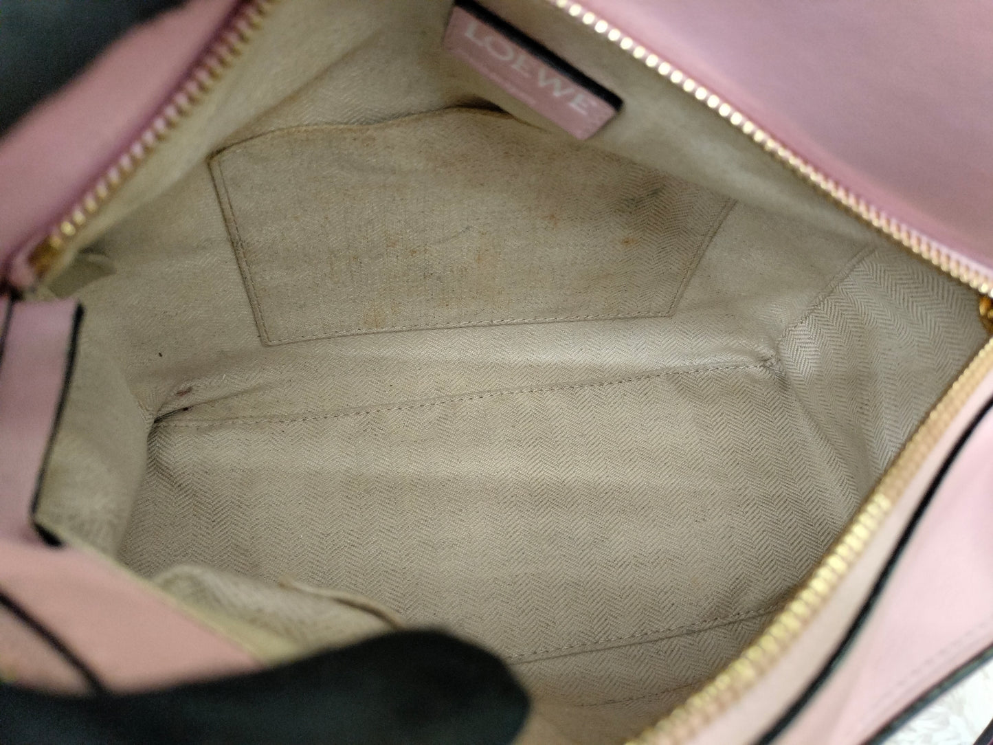 Loewe Puzzle Small Baby Pink GHW 2015