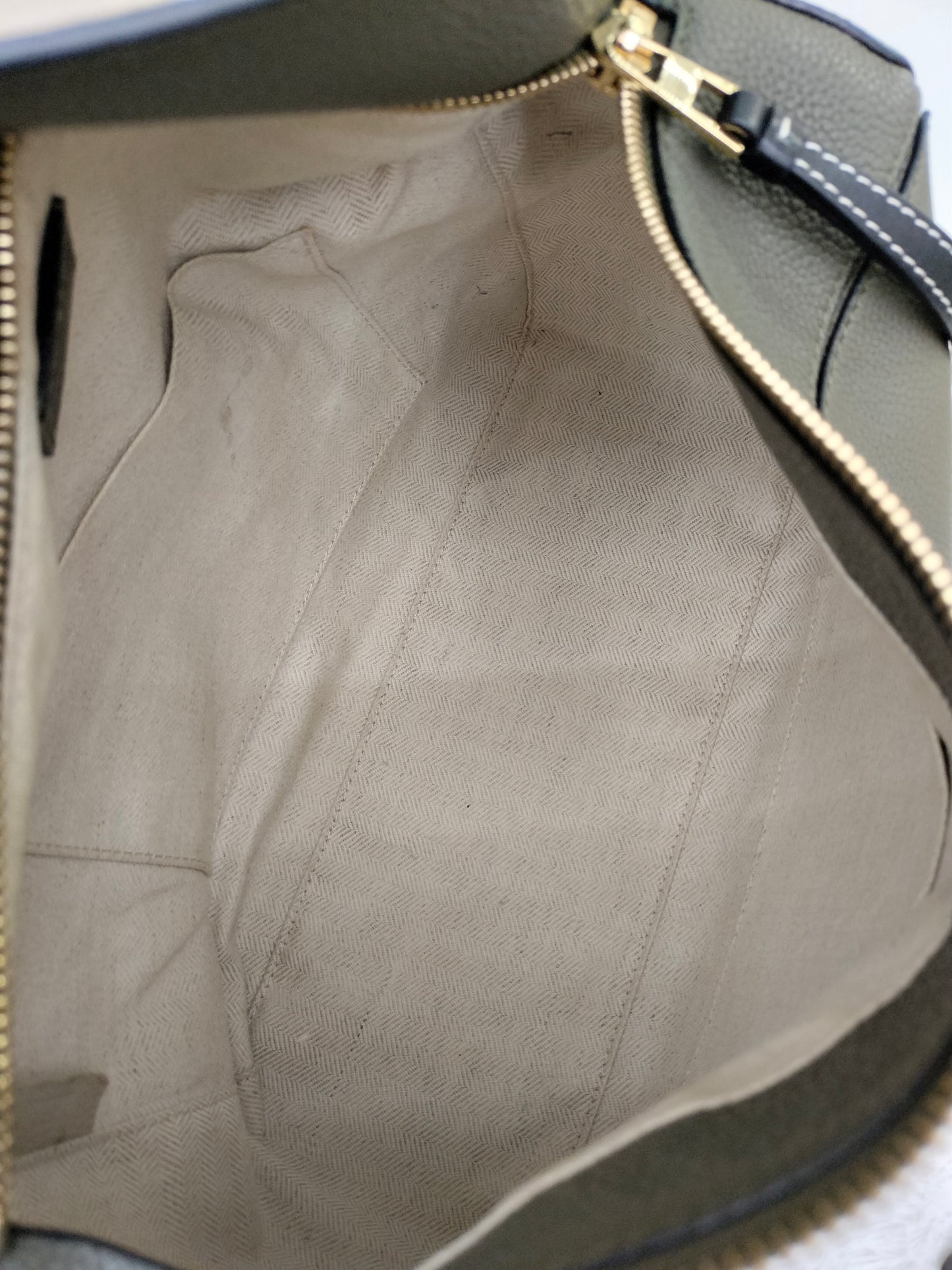 Loewe Puzzle Medium Grained Khaki 3 tone GHW 2018