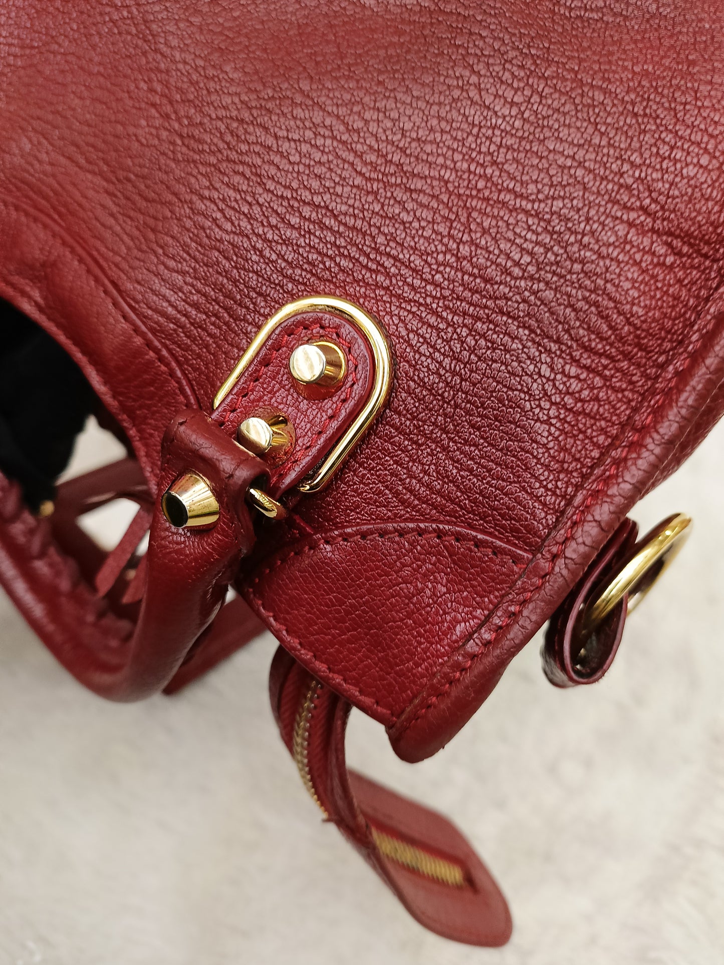 Balenciaga Mini City Edge Red GHW 2021
