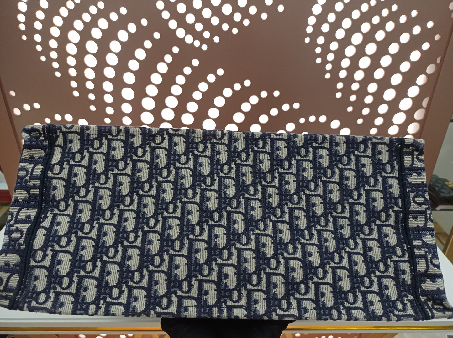 Dior Book Tote Large Oblique Navy 2019