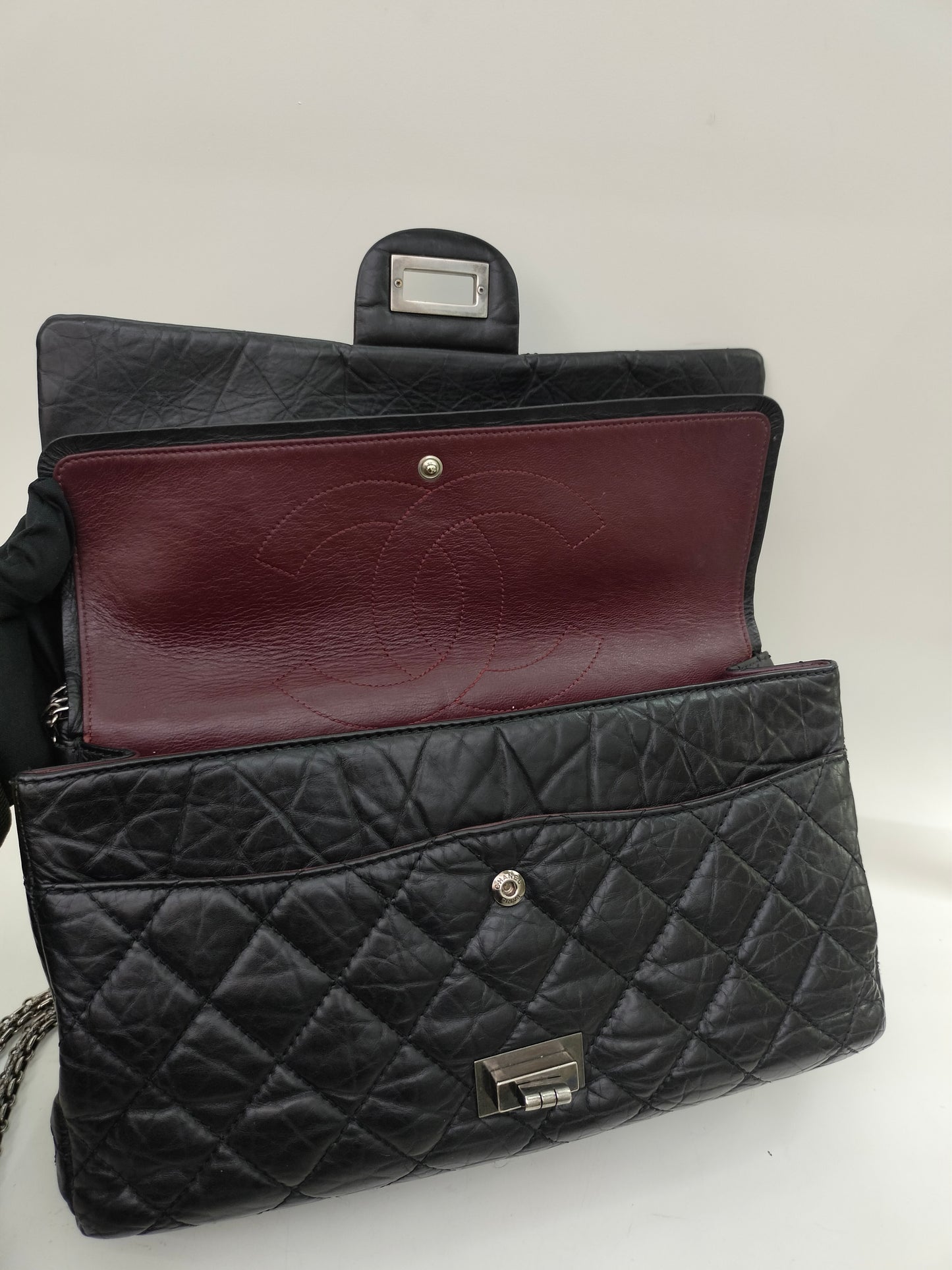 Chanel Reissue 227 Black RHW DF #14