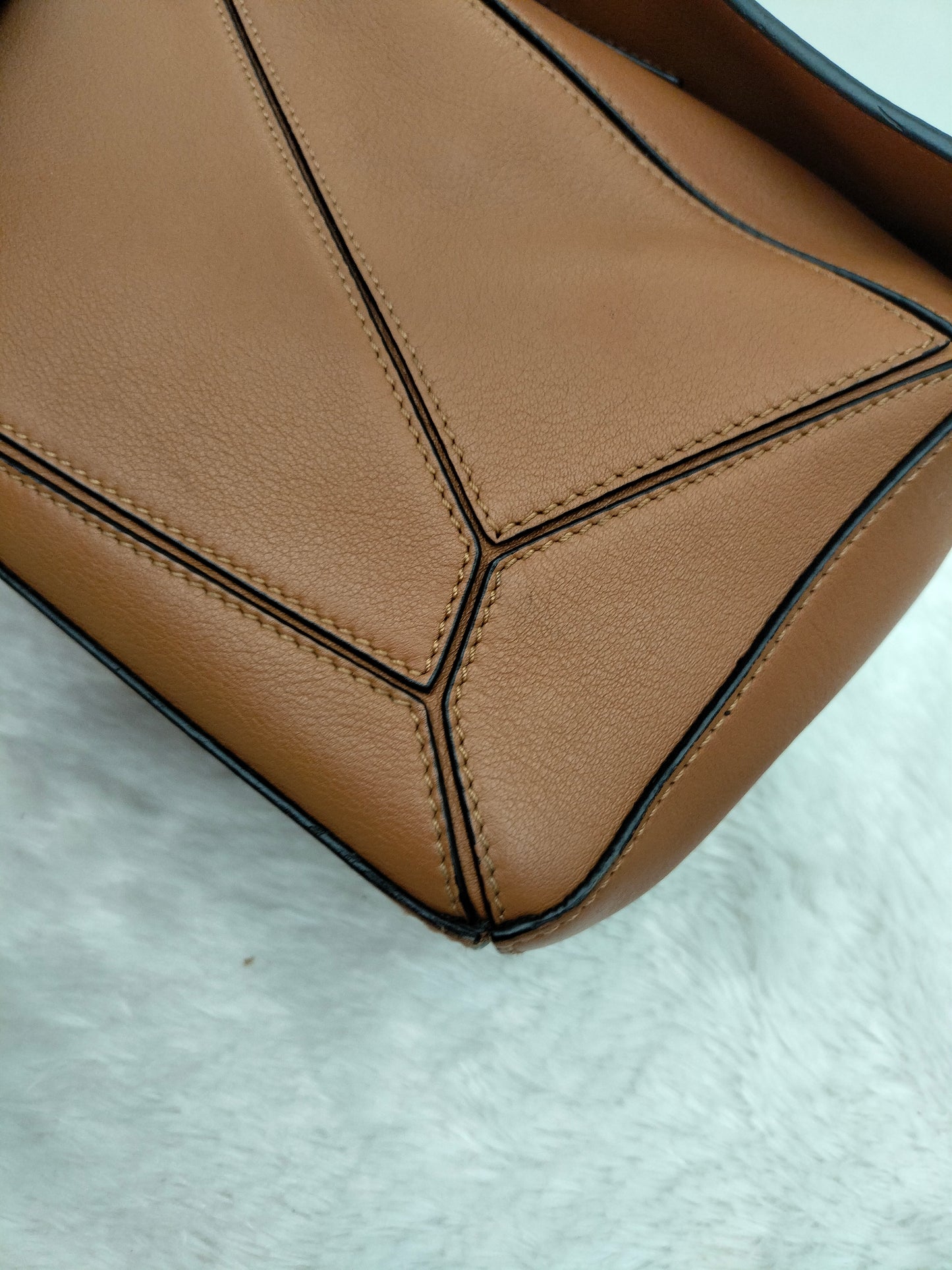 Loewe Puzzle Small Tan SHW 2018