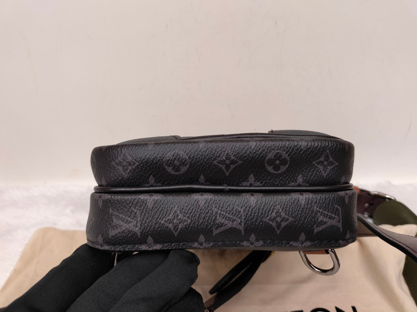 LV Amazone Sling Patchwork Monogram Eclipse Virgil Abloh 2020