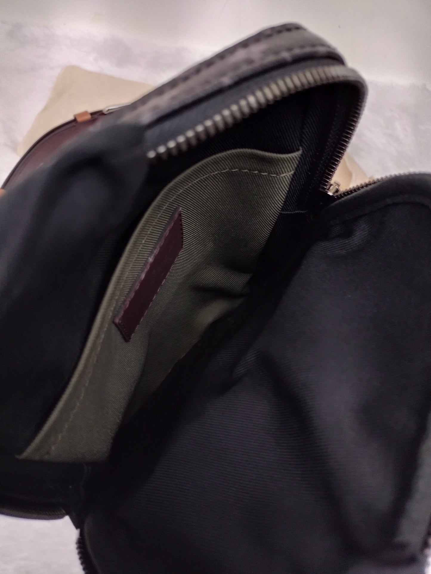 LV Amazone Sling Patchwork Monogram Eclipse Virgil Abloh 2020