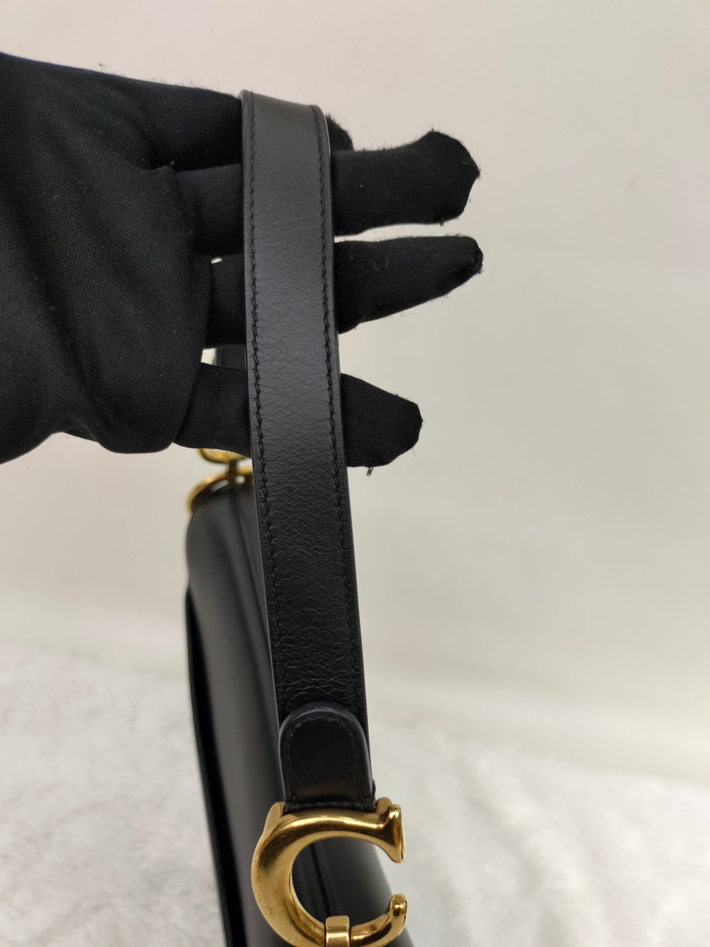 Dior Saddle Medium Black GHW 2018