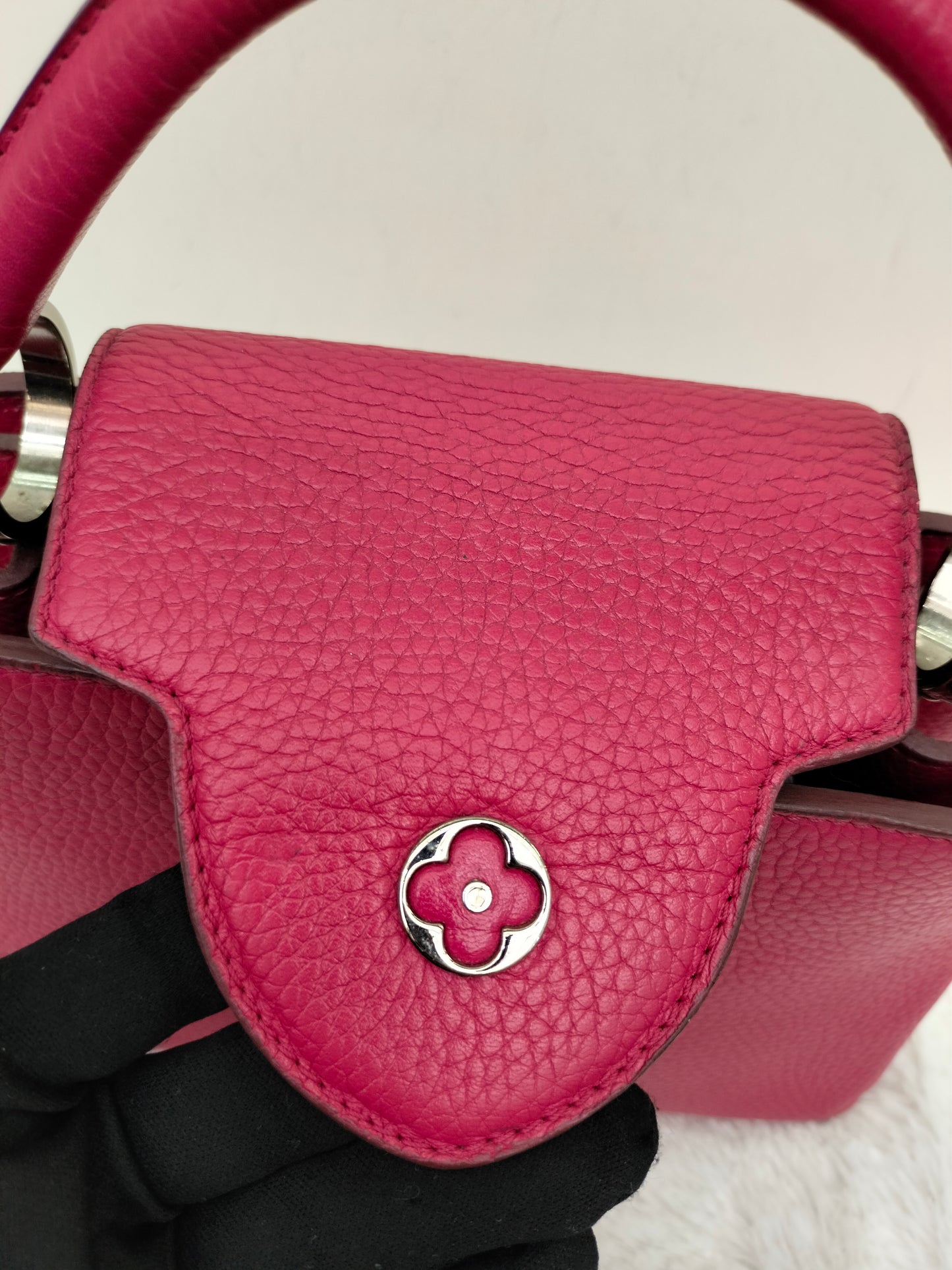 LV Capucines BB Fresia Fushcia 2014