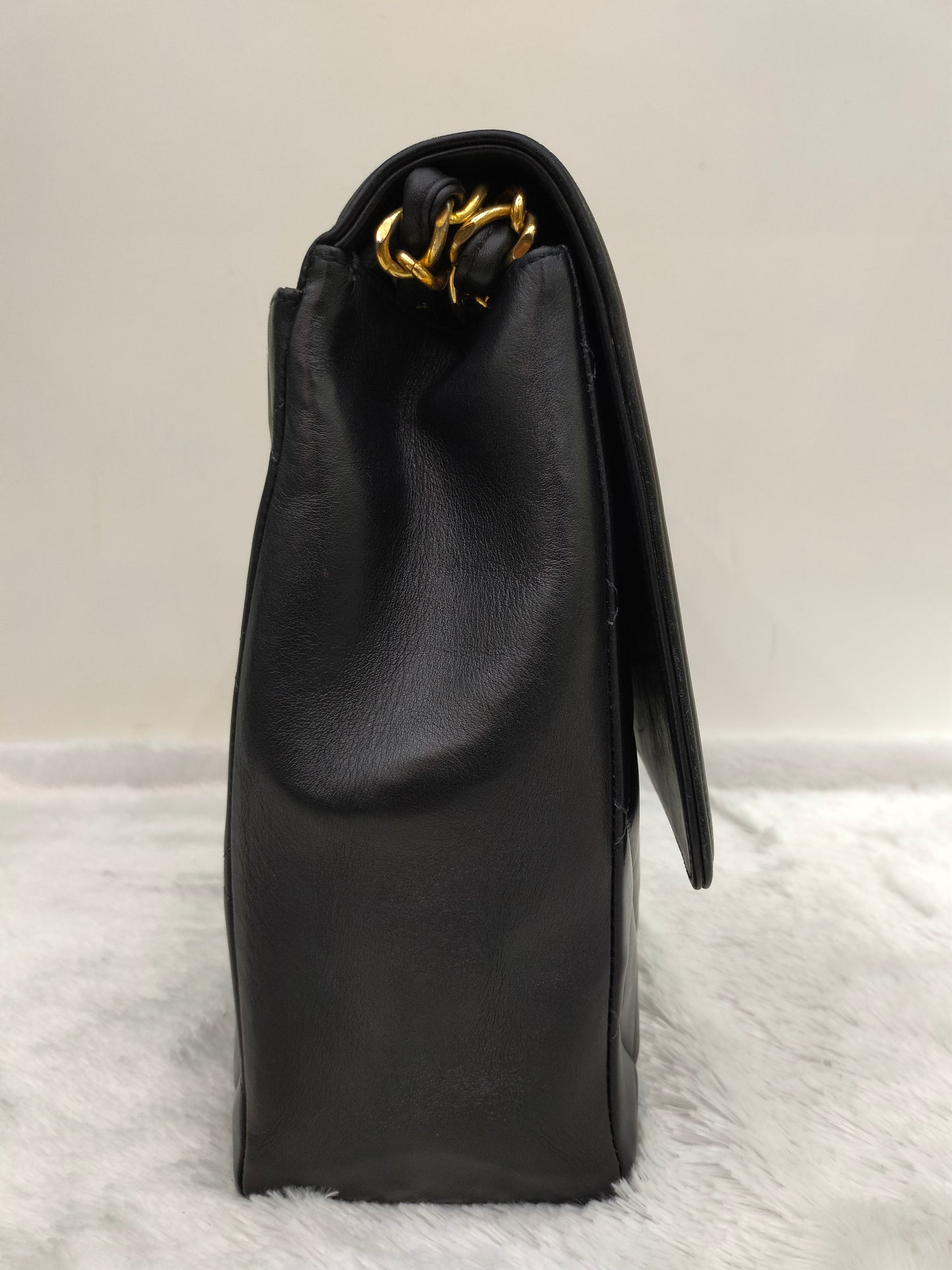 Chanel Maxi Lamb Vintage Black GHW SF #2