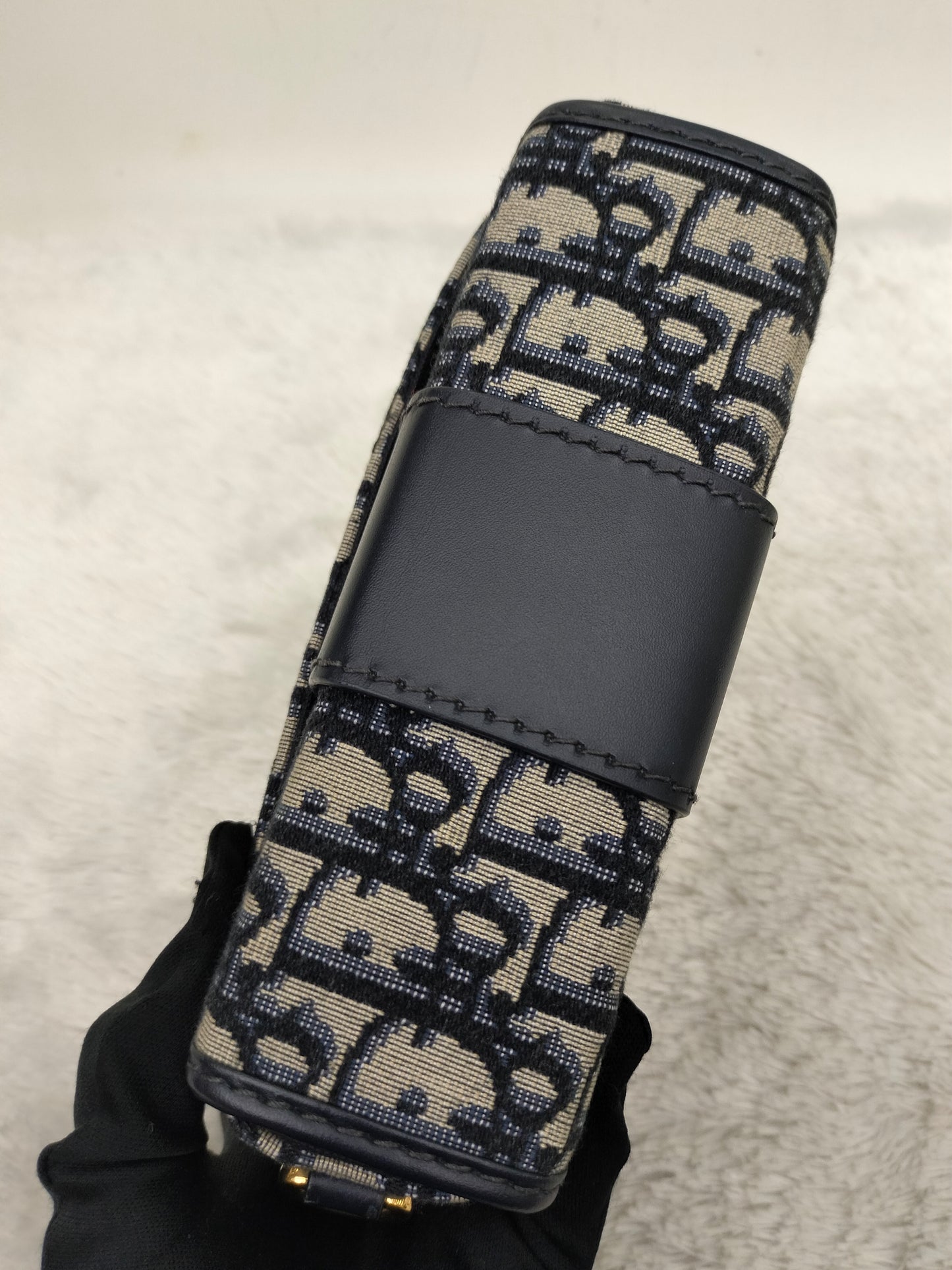 Dior Montaigne Box Oblique Navy GHW 2020