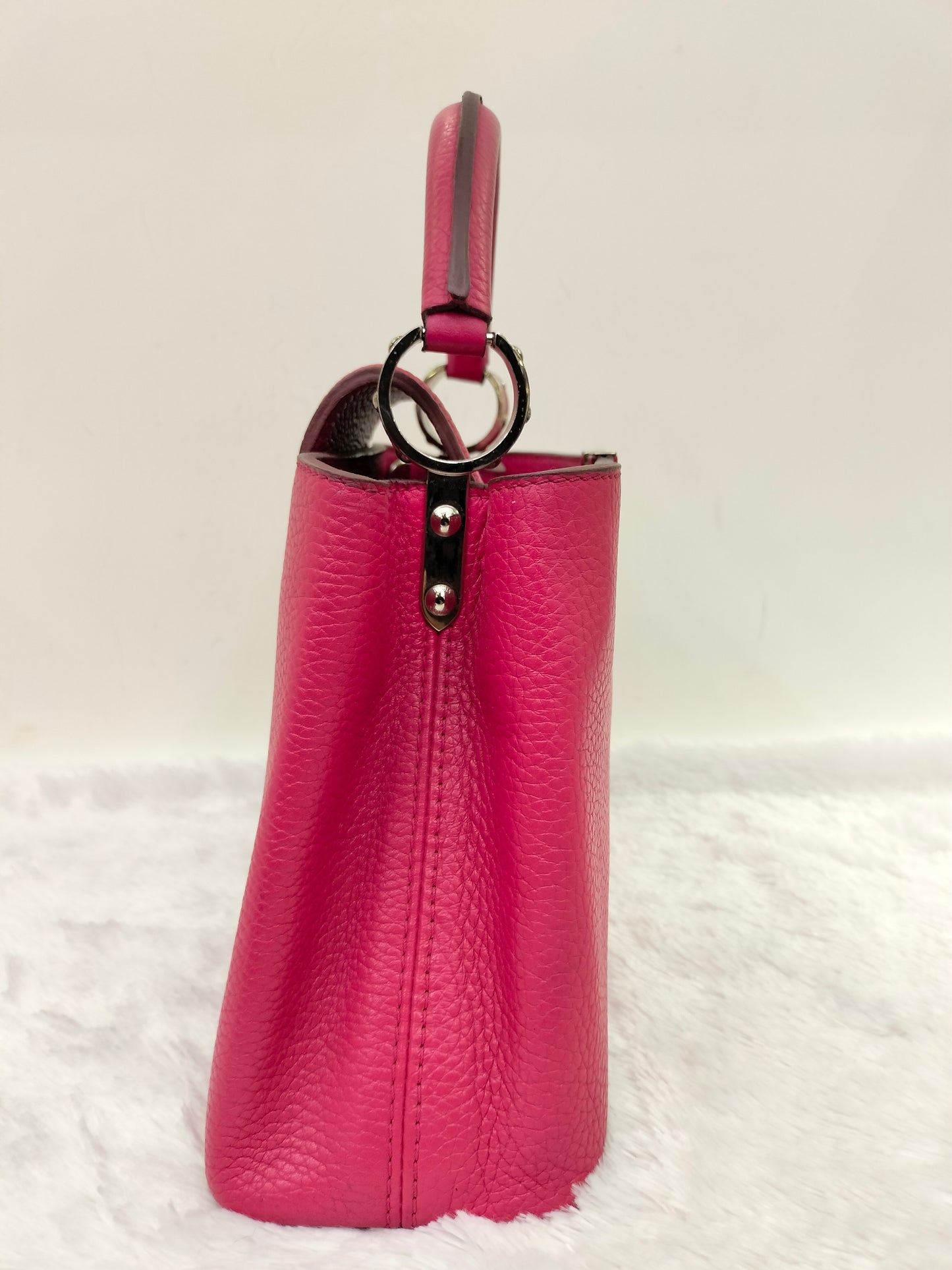 LV Capucines BB Fresia Fushcia 2014