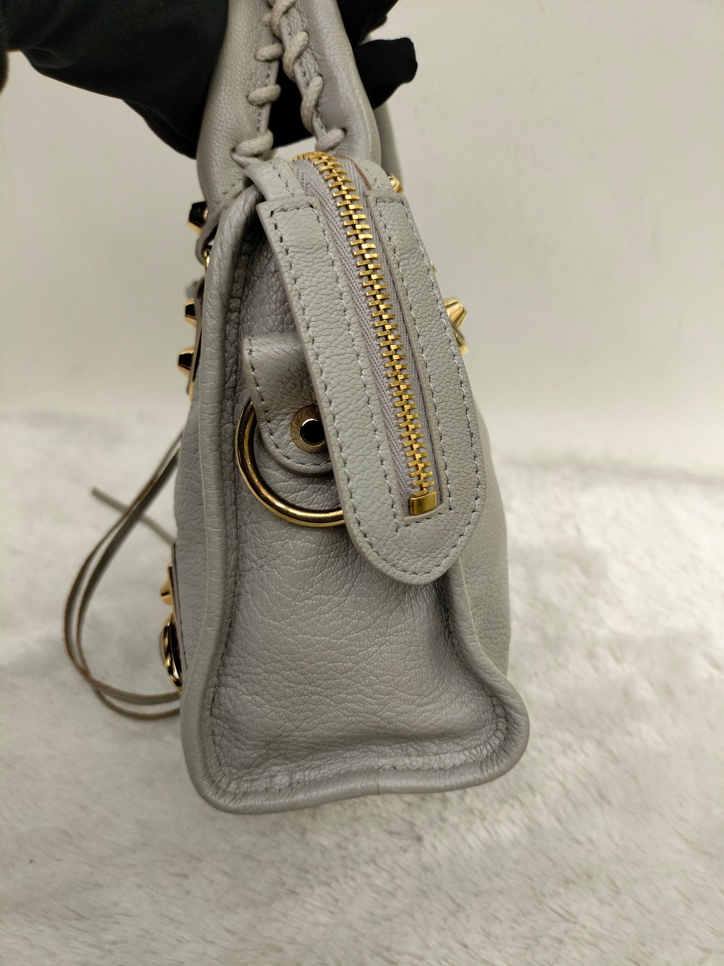 Balenciaga Mini City Edge Grey GHW