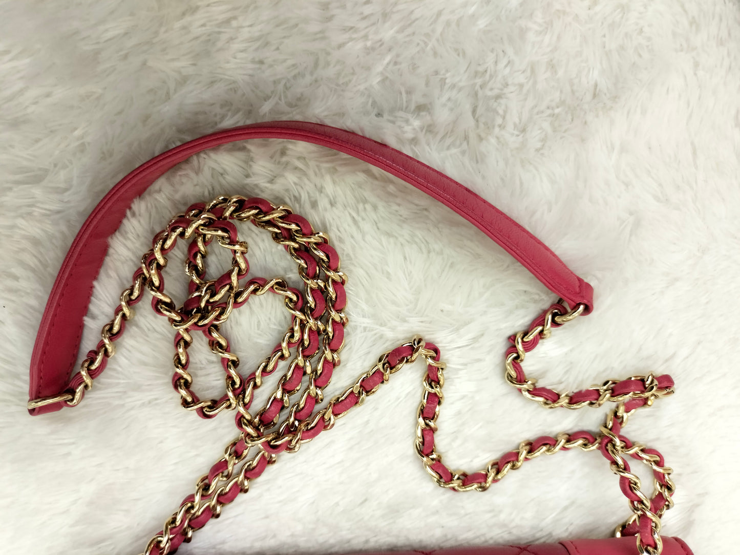 Chanel Mademoiselle Flap Calfskin Dark Pink/Pink GHW #23