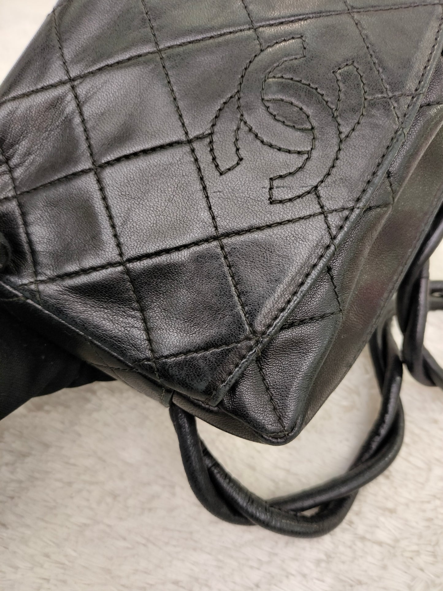Chanel Camera Mini Twisted Lamb Black GHW #4