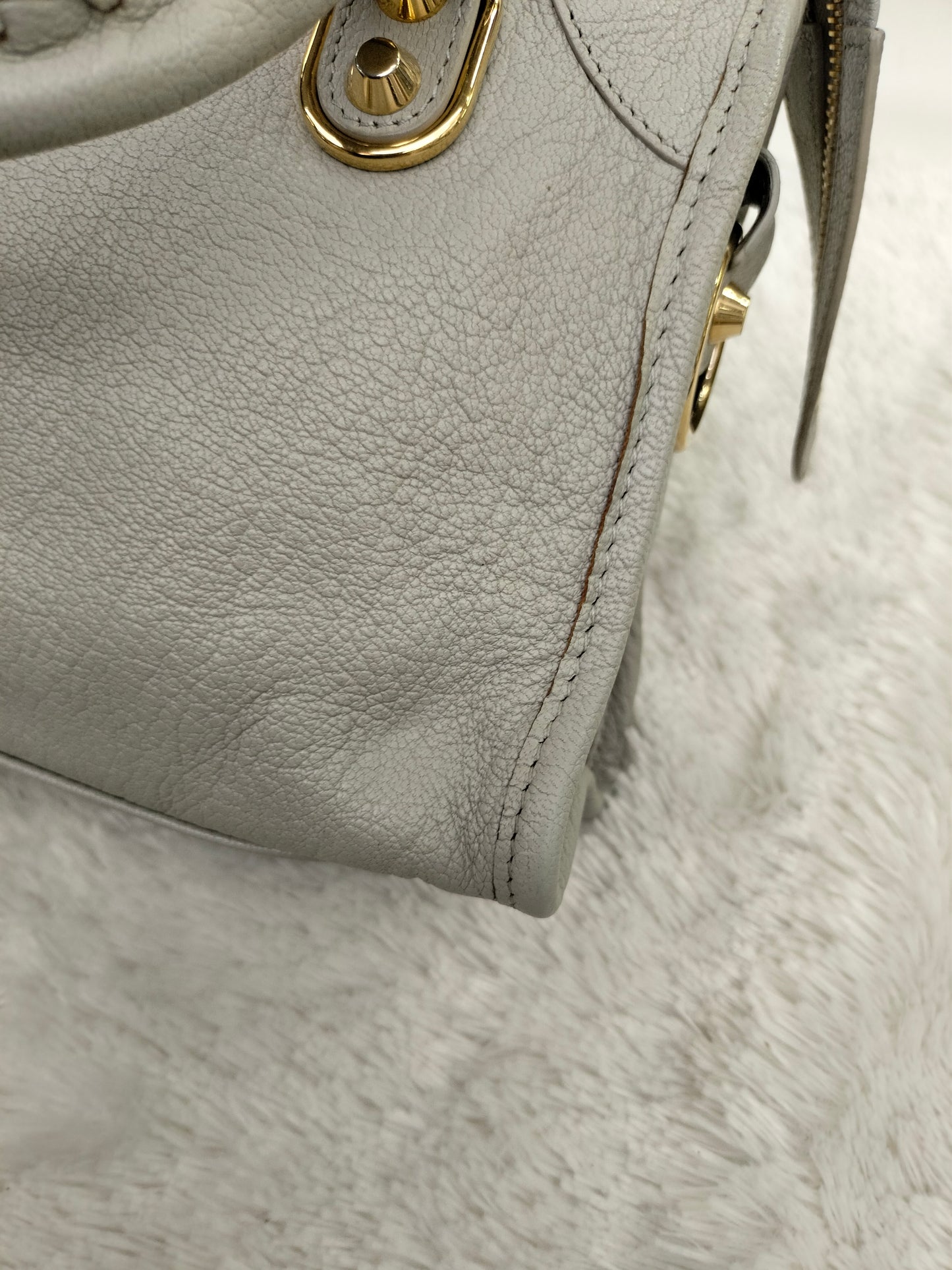 Balenciaga Mini City Edge Grey GHW