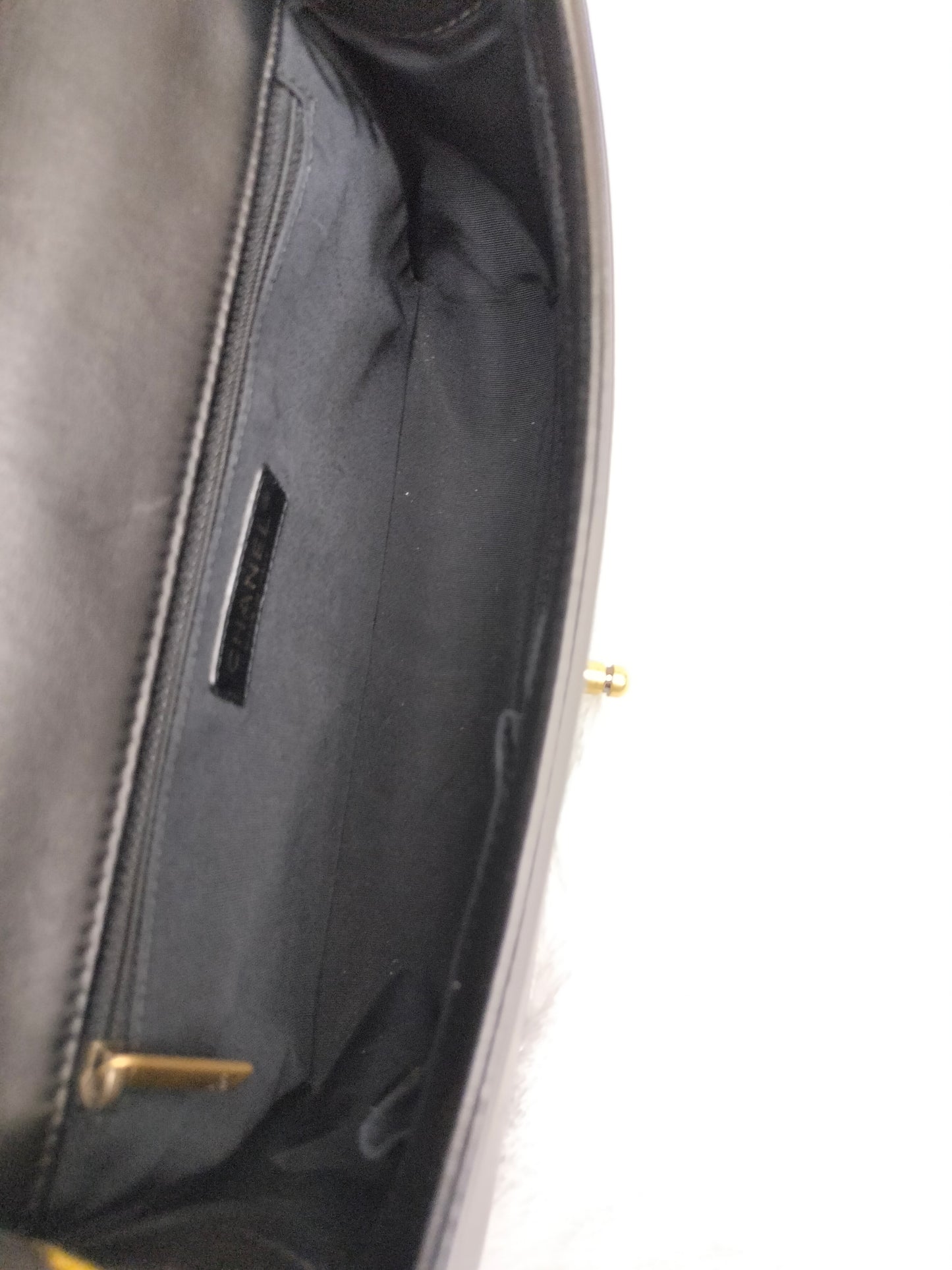 Chanel Boy 28 Calfskin Black RGHW #19