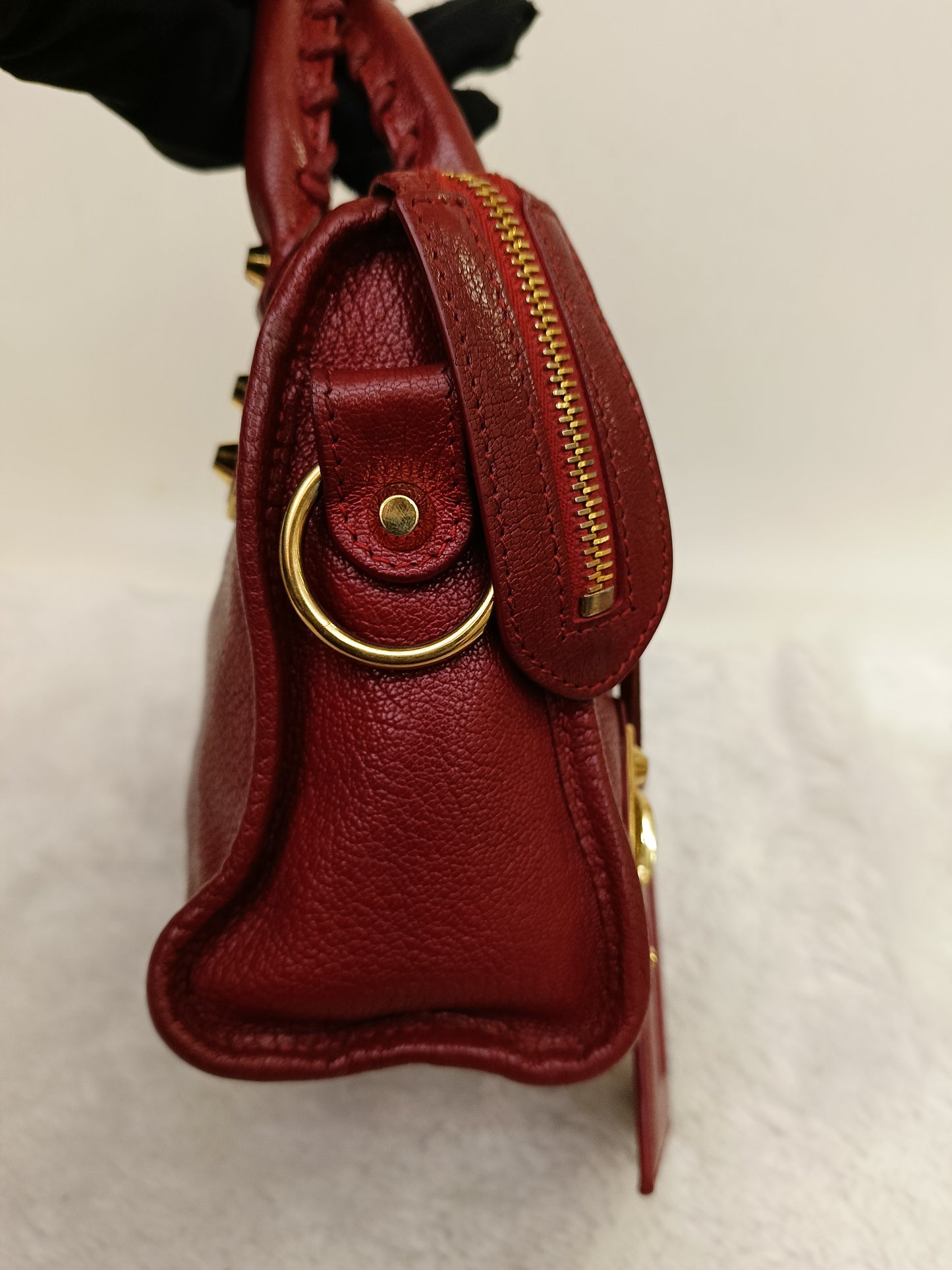 Balenciaga Mini City Edge Red GHW 2021