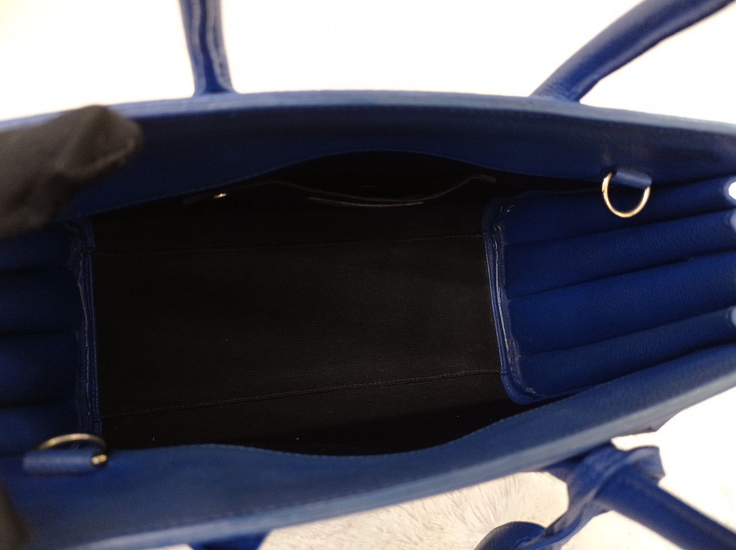 YsL SDJ Mini Grained Blue SHW 2015
Size 26 x 21 x 12cm