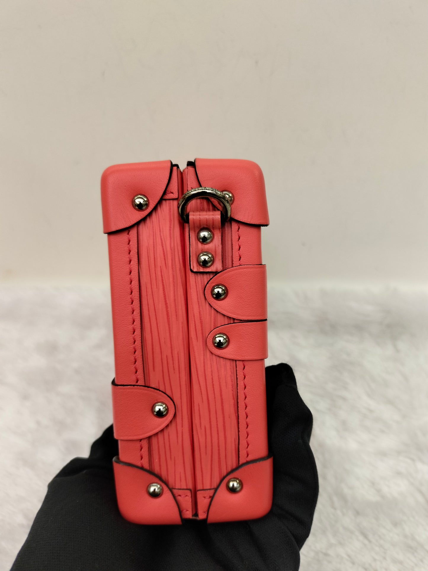 LV Petite Malle Trunk Epi Salmon 2016