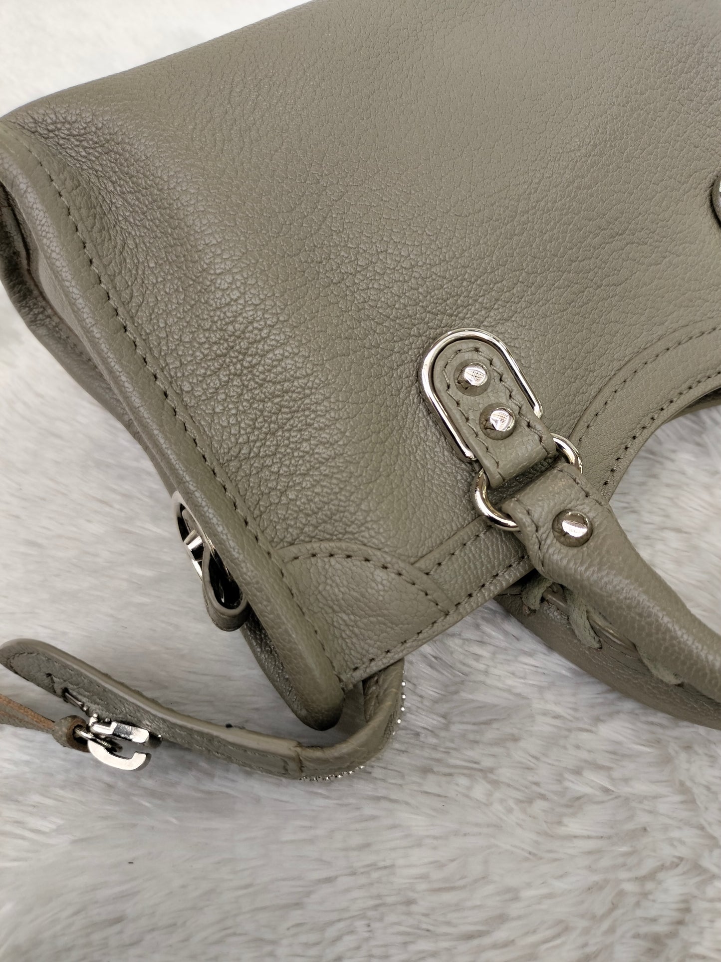 Balenciaga Nano City Edge Grey SHW 2022