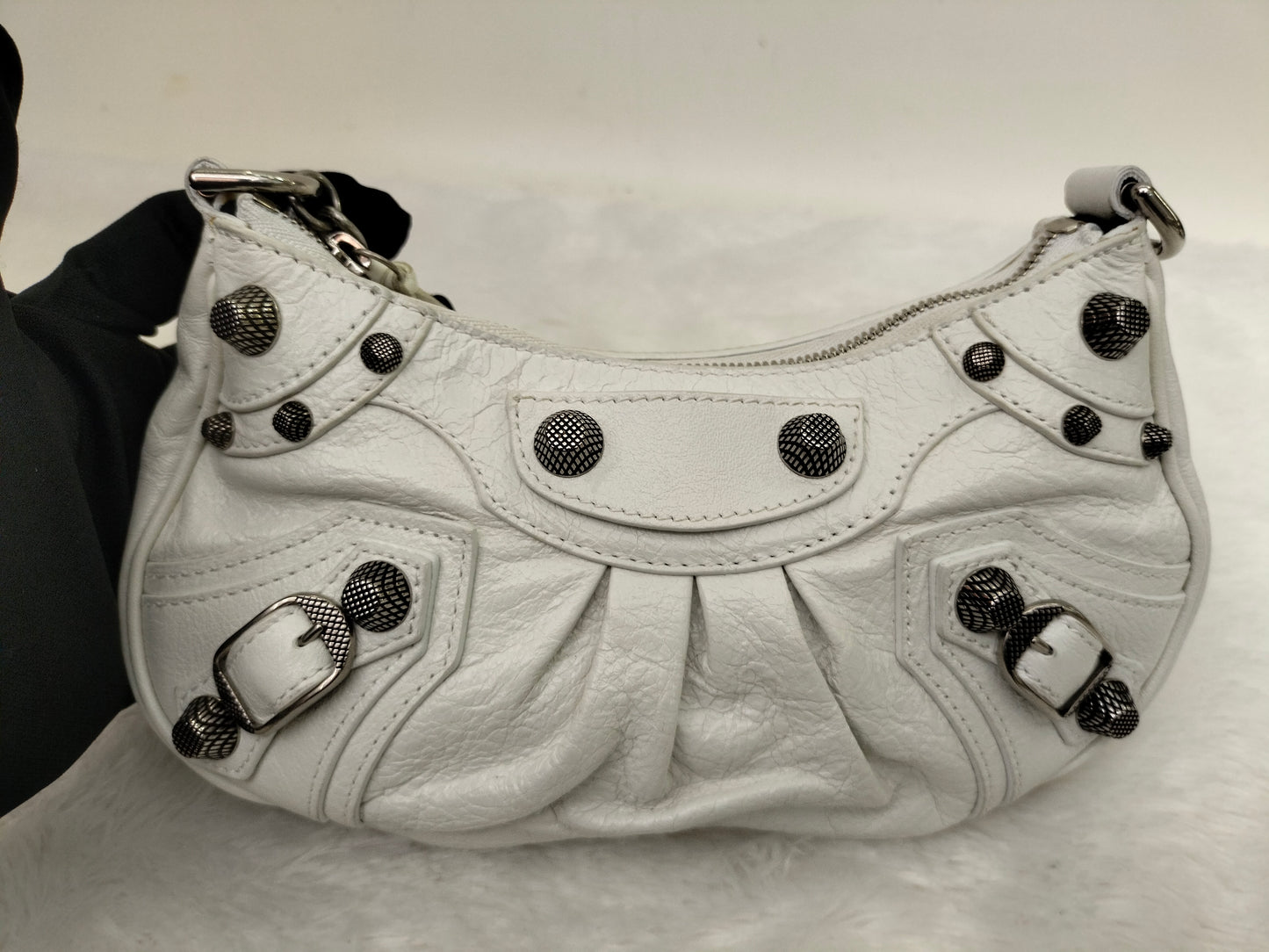 Balenciaga Le Cagole Mini Giant White RHW