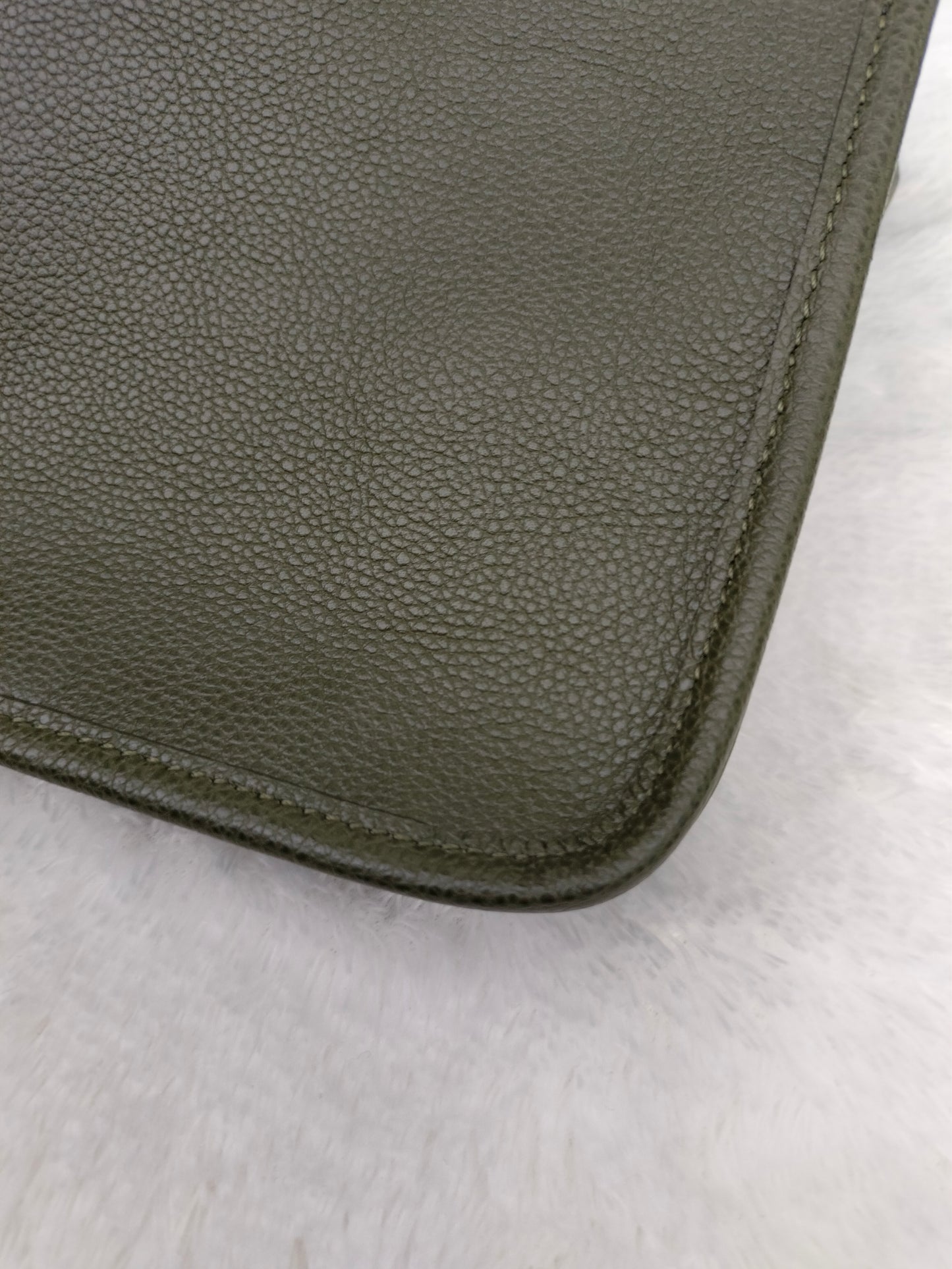Longchamp Le Foulonne Crossbody Khaki GHW