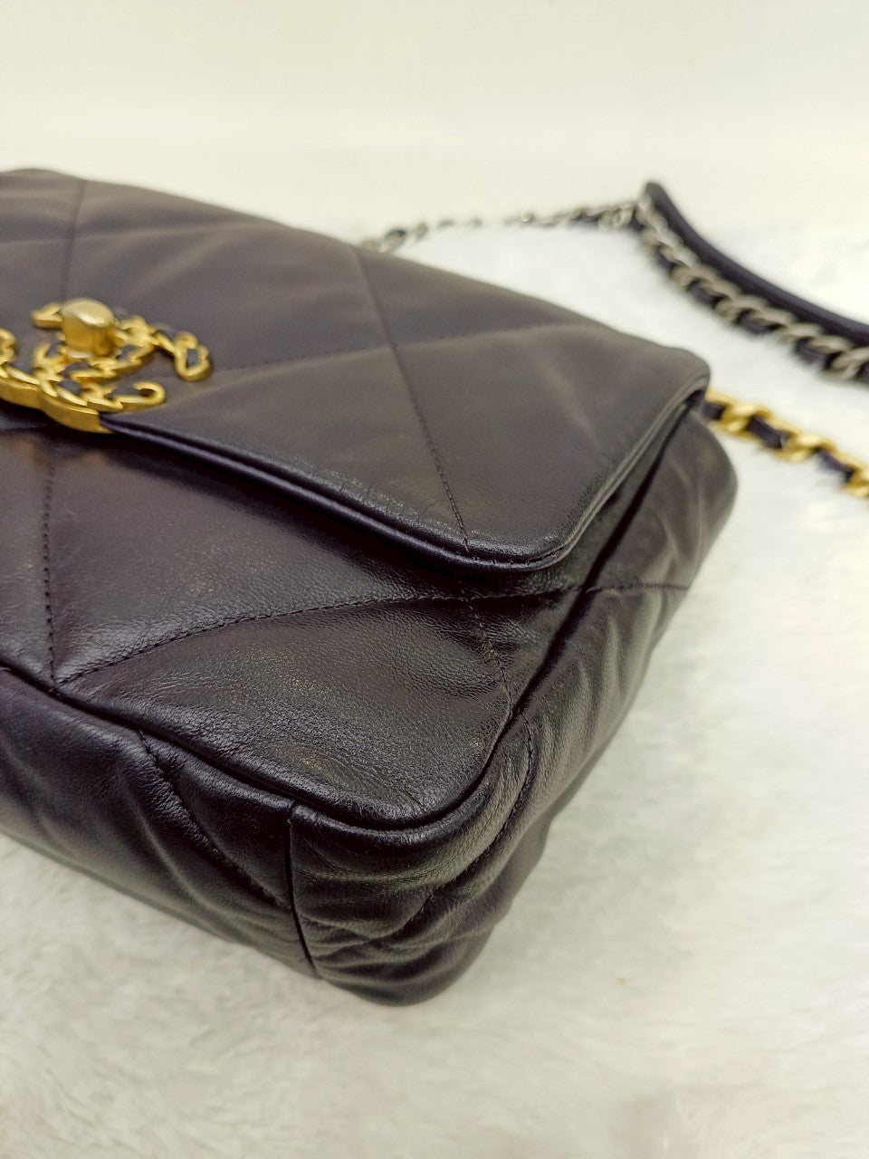 Chanel C19 Small Dark Purple GHW #30