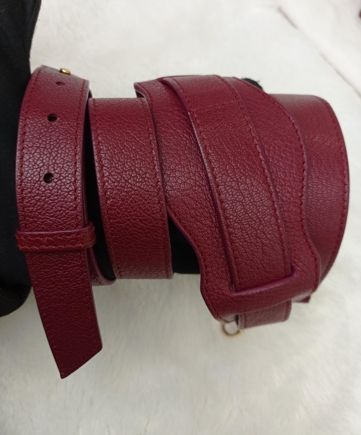 Balenciaga Small City Edge Burgundy GHW 2017