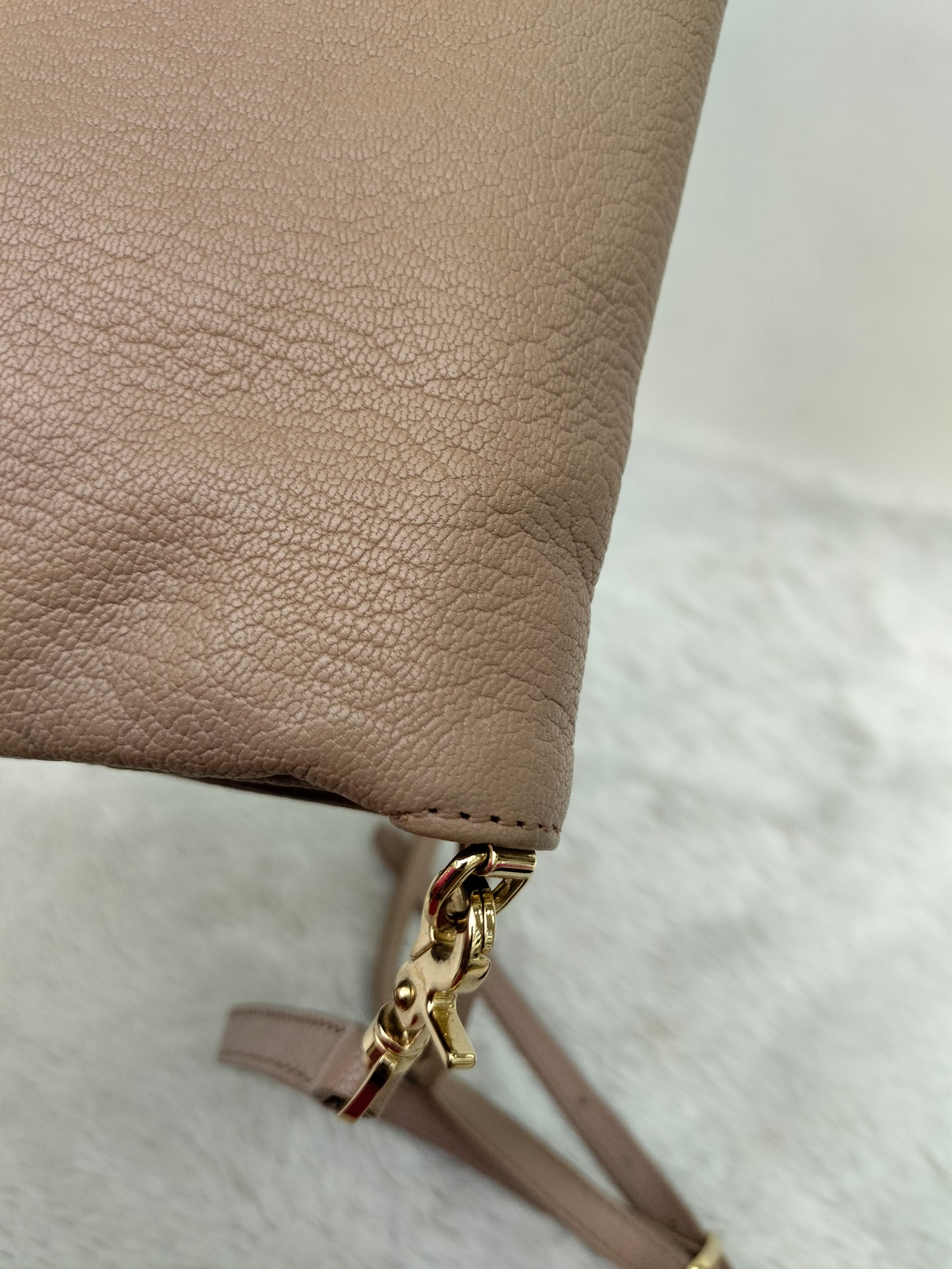Balenciaga Envelope Clutch Rose De Sable GHW
