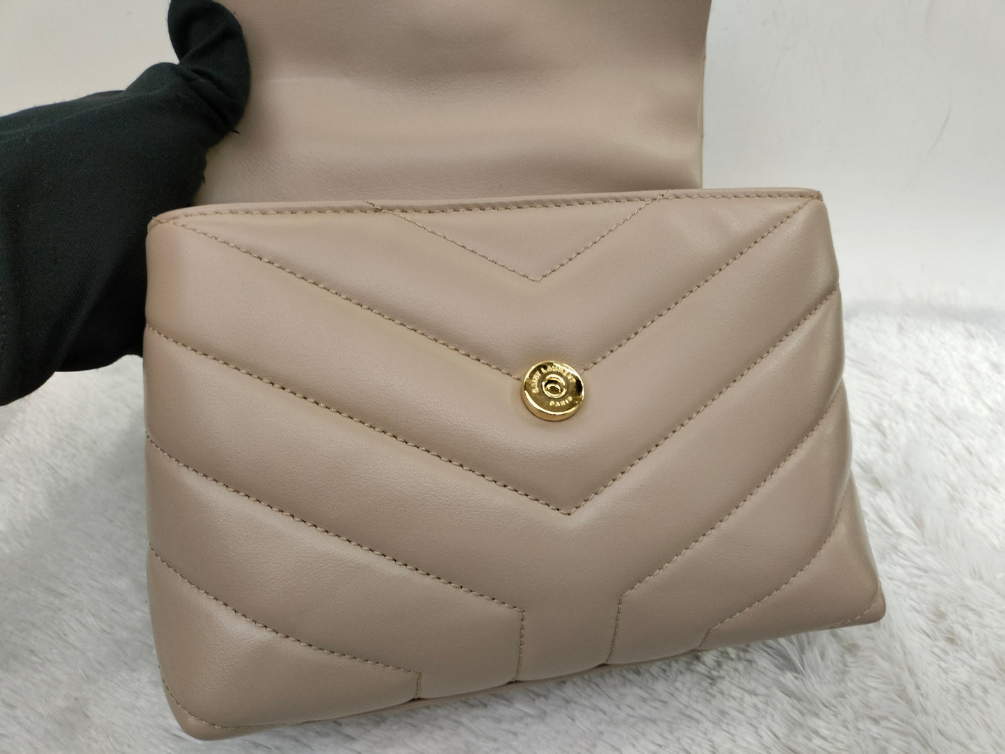 YsL Lou Lou Toy Dark Beige GHW 2022