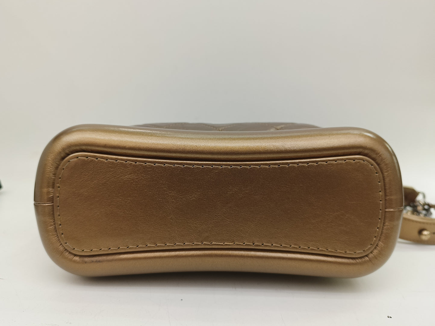 Chanel Gabrielle Small Calfskin Bronze #23