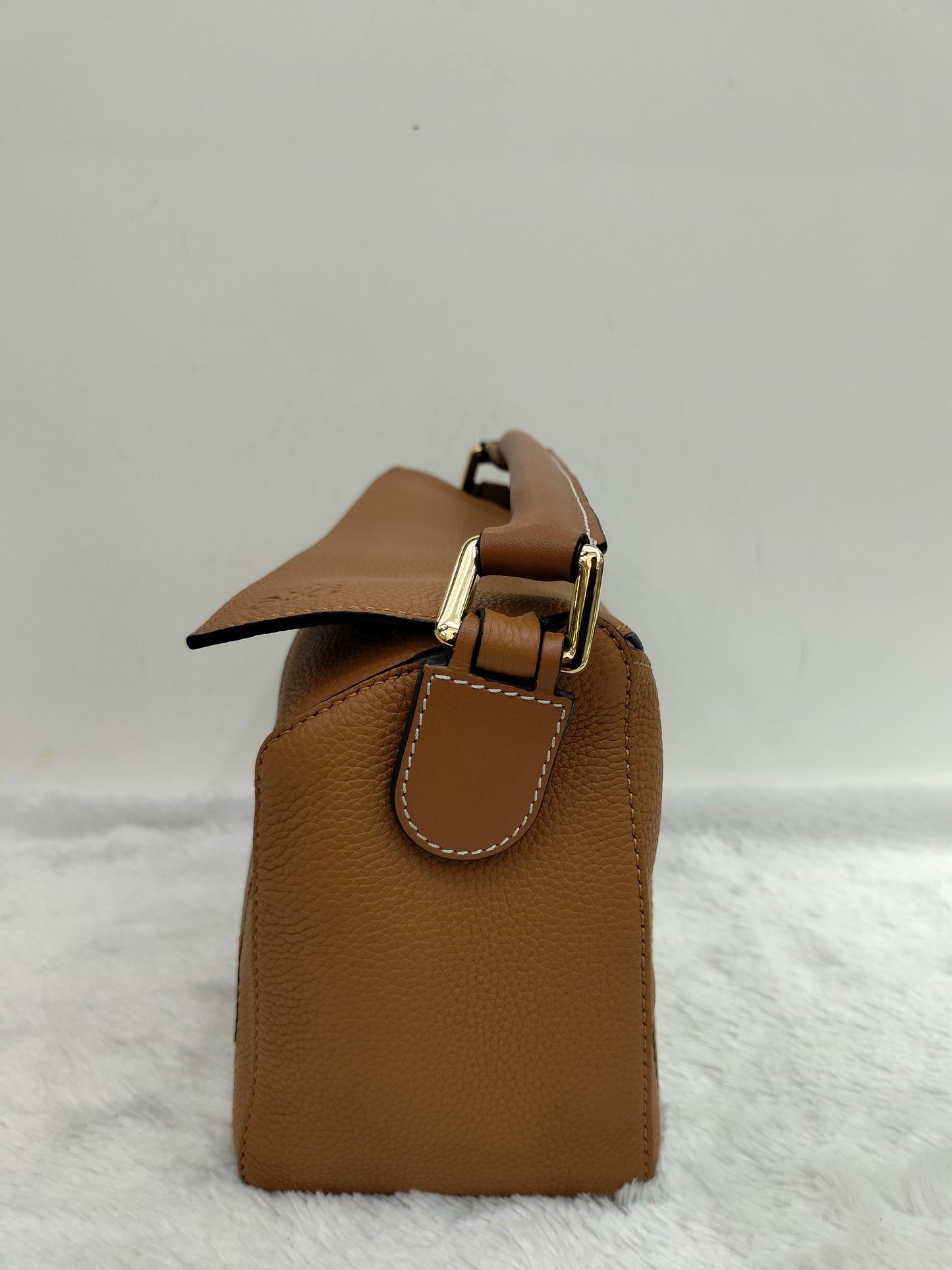 Loewe Puzzle Small Grained Tan GHW 2019