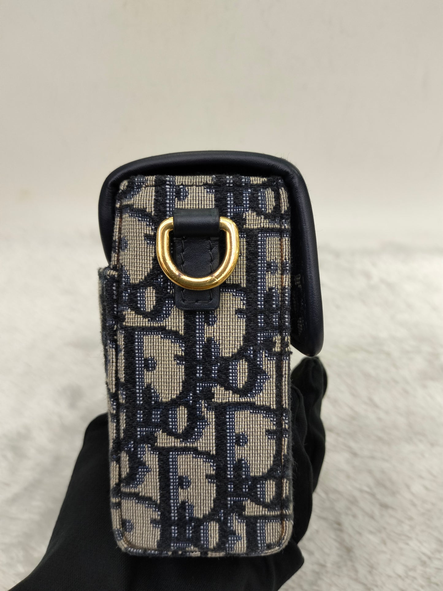 Dior Montaigne Box Oblique Navy GHW 2020