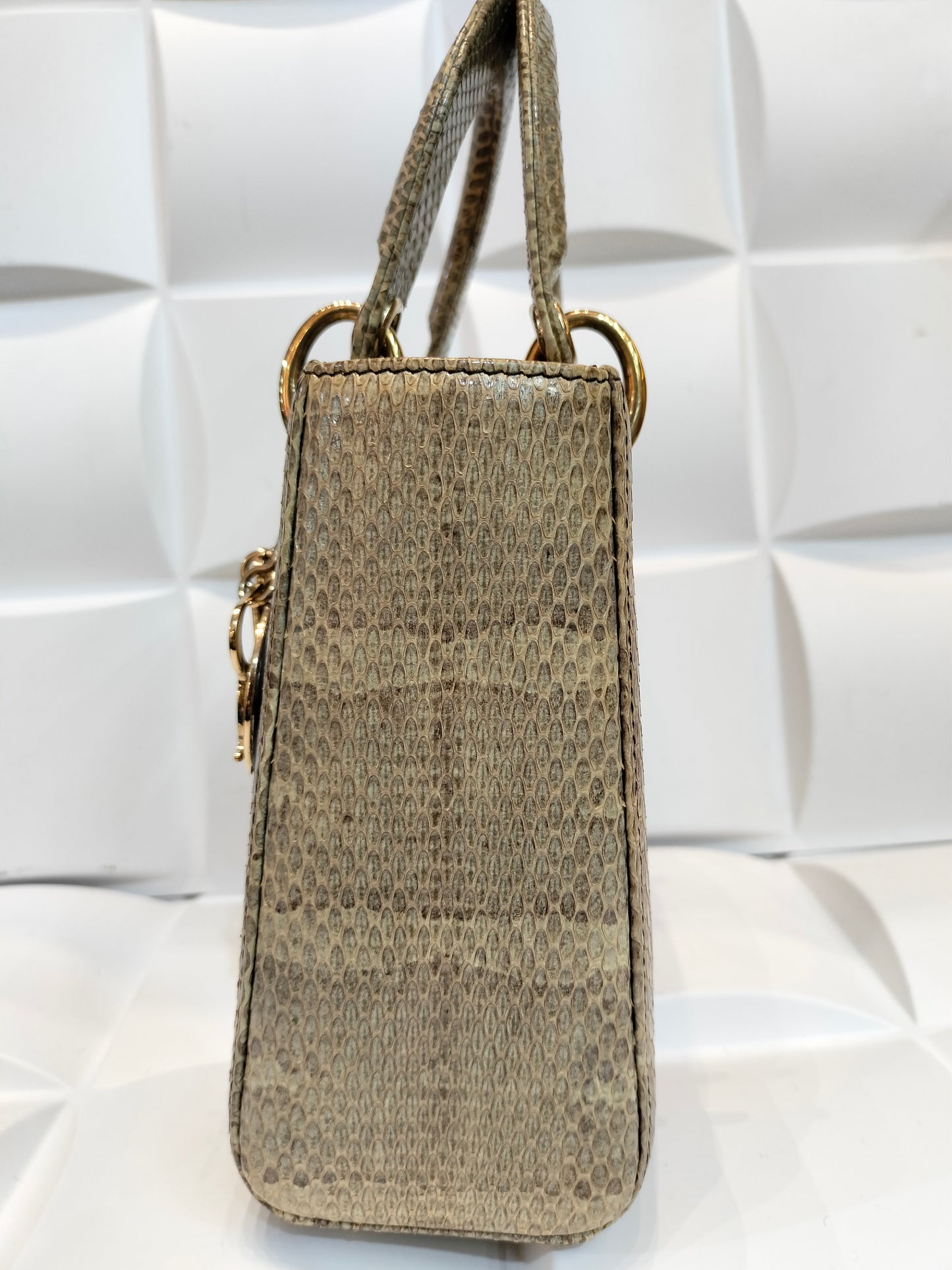 Lady Dior Small Python GHW 2018