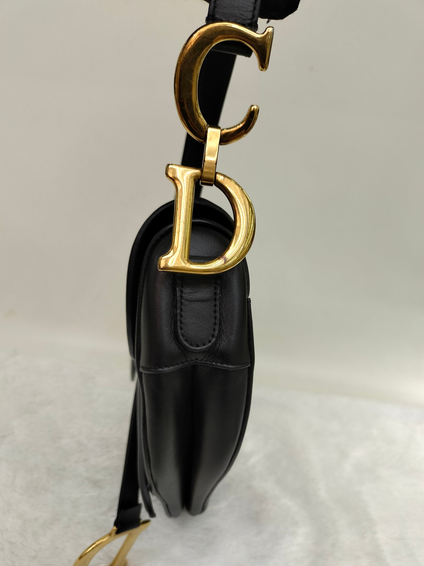 Dior Saddle Medium Black GHW 2018