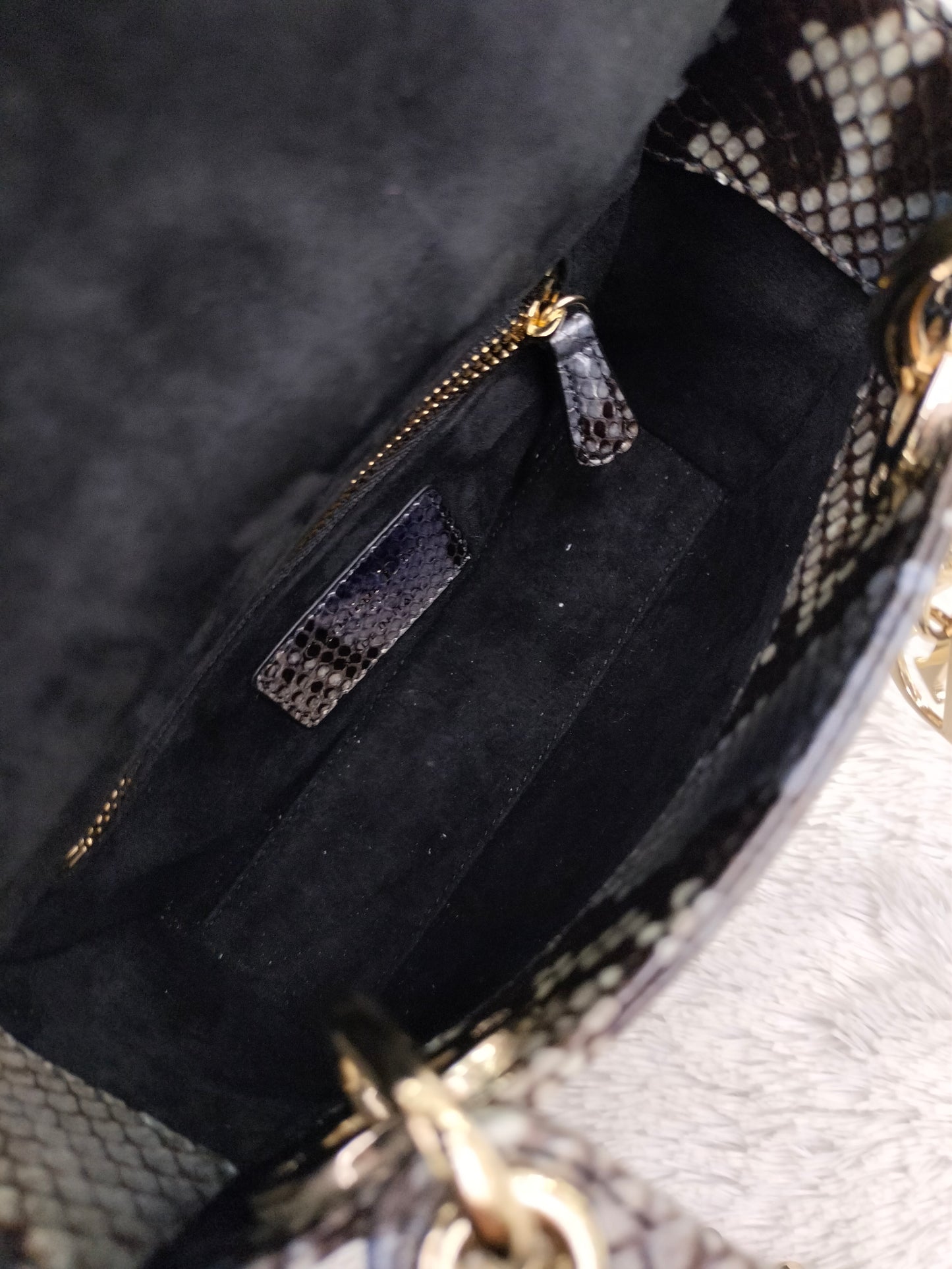 Lady Dior Mini Python GHW 2020