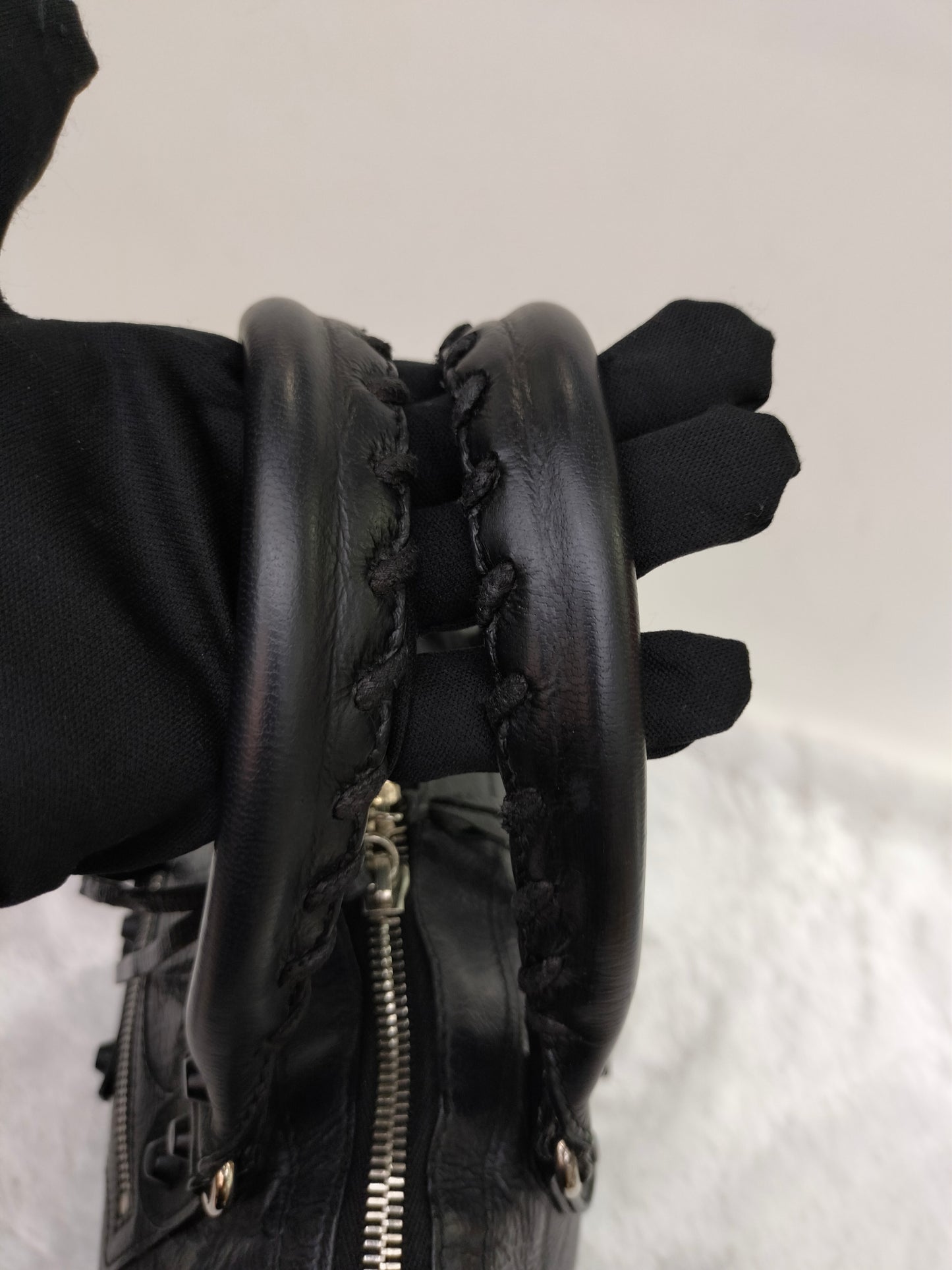Balenciaga Bowling Black SHW