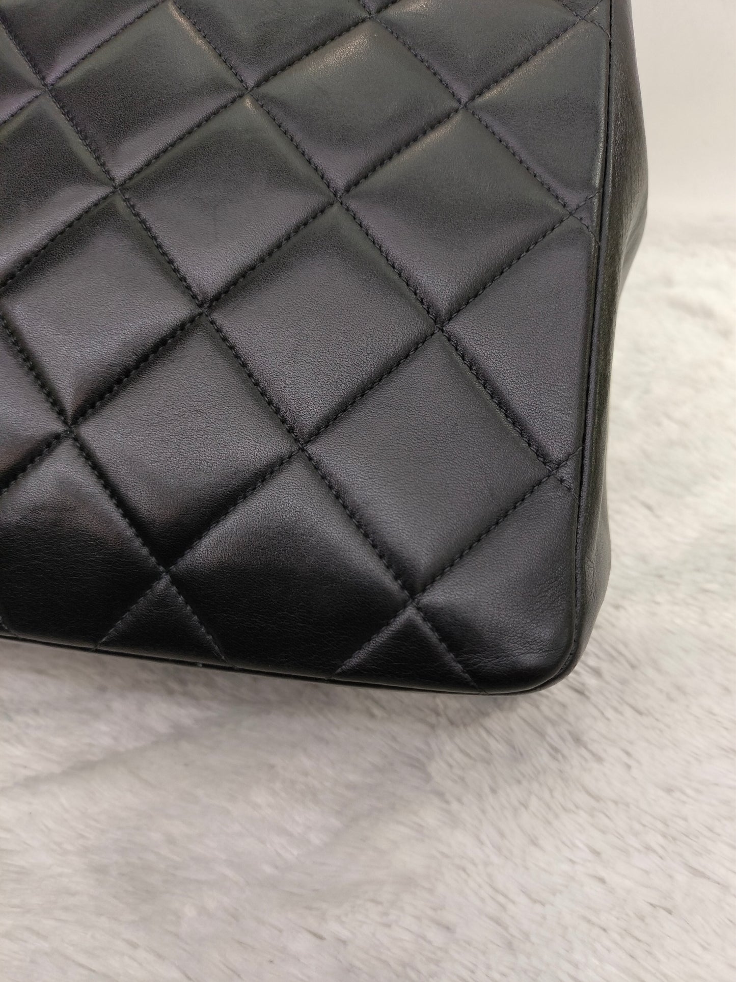 Chanel Maxi Lamb Vintage Black GHW SF #2