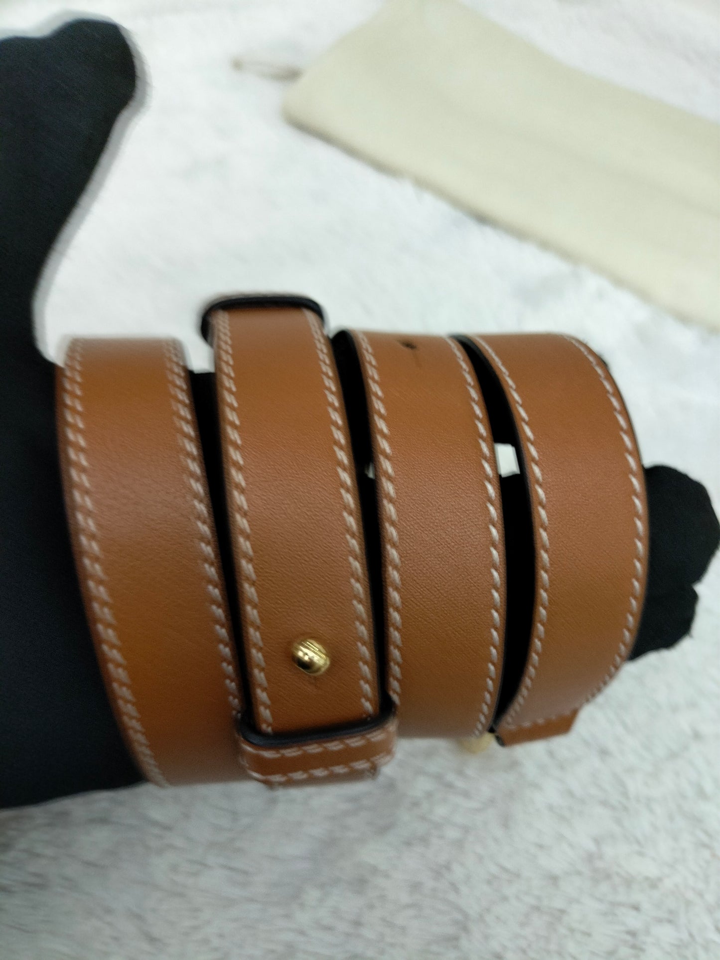 Loewe Puzzle Small Grained Tan GHW 2019