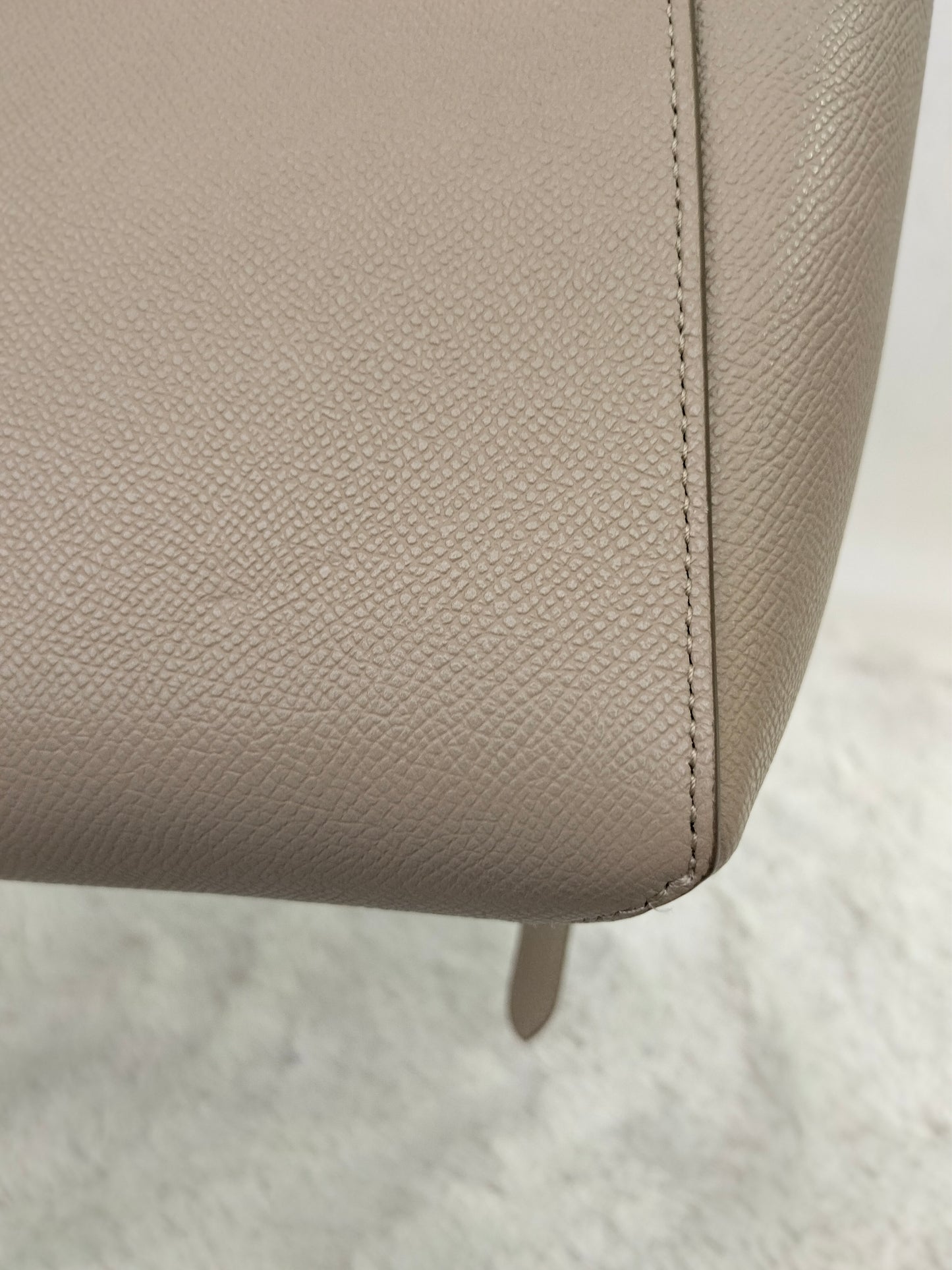 Celine Nano Belt Grained Light Taupe GHW 2019
