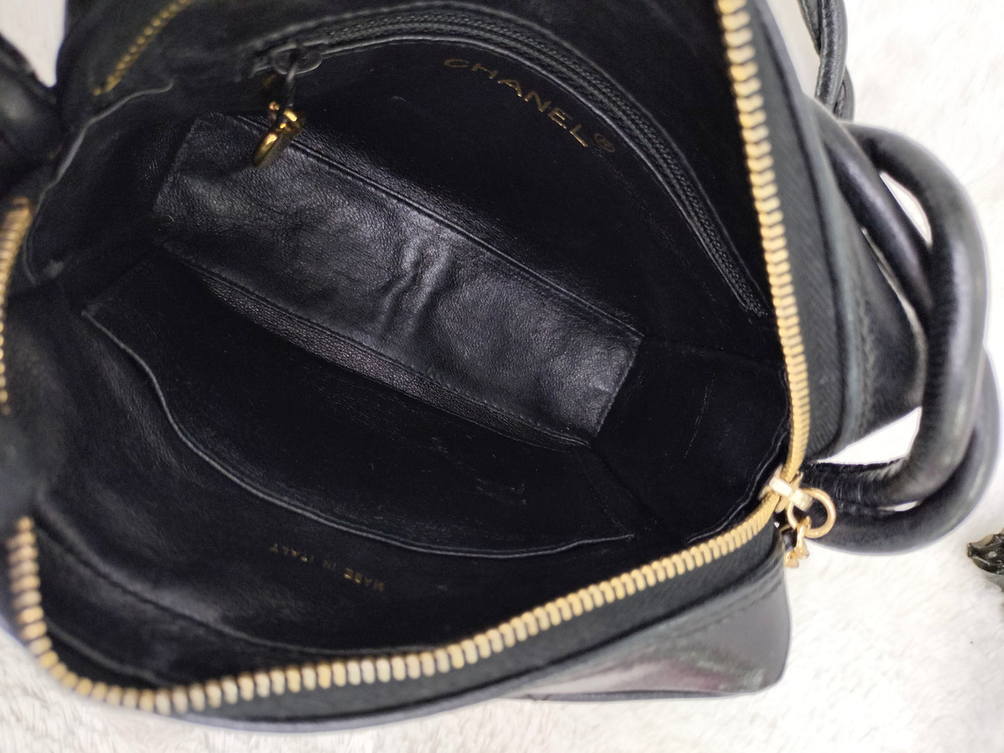 Chanel Camera Mini Twisted Lamb Black GHW #4