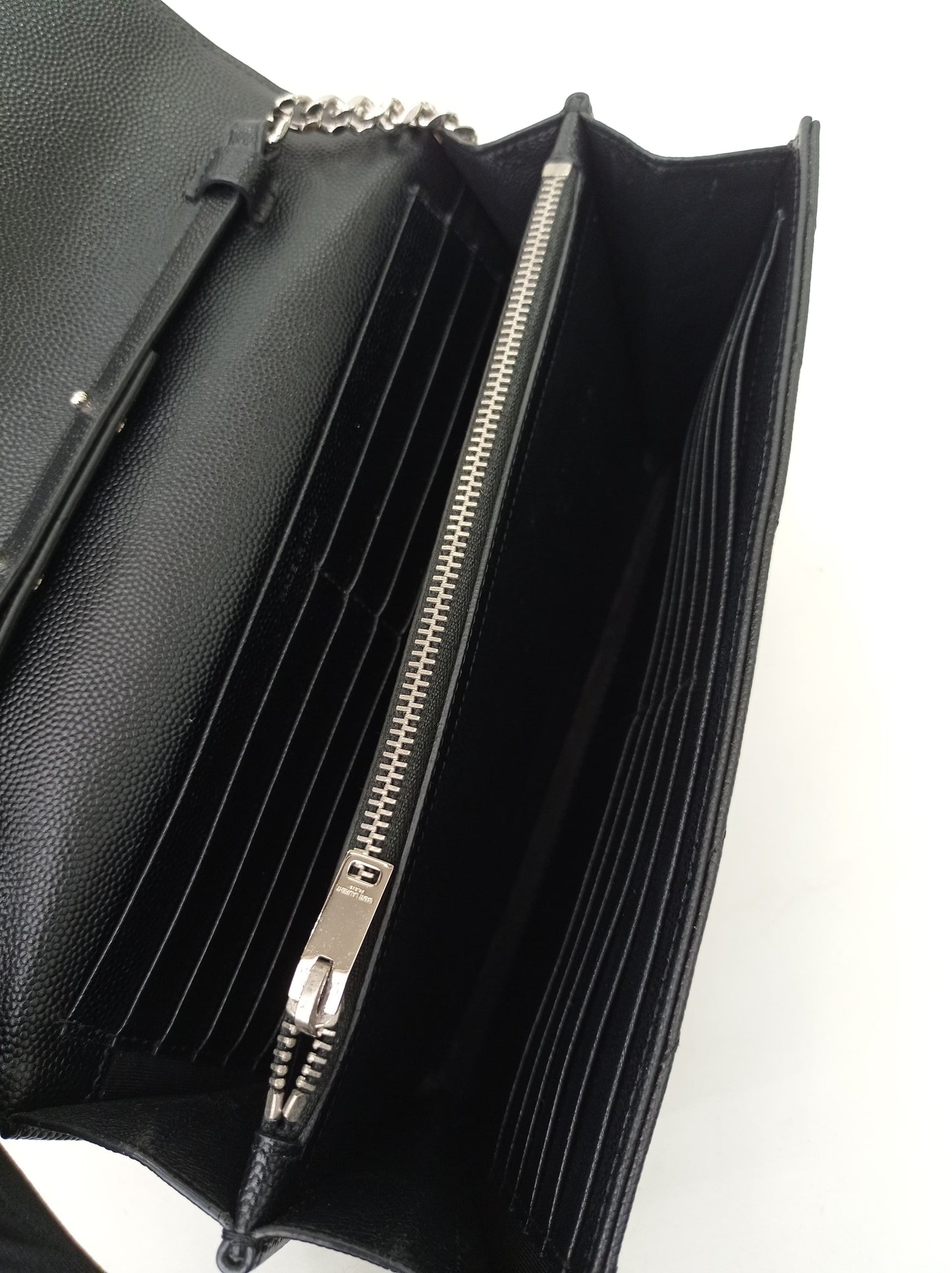 YsL WOC Chevron Grained Black SHW 2016
