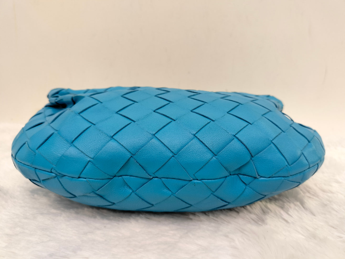 Bottega Veneta Mini Jodie Blue GHW