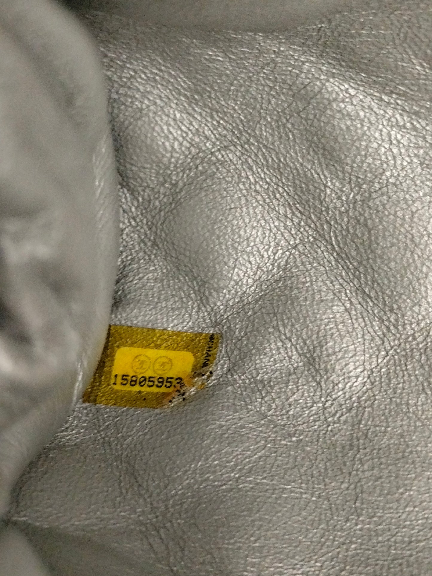 Chanel Timeless Clutch Metallic Silver GHW #15