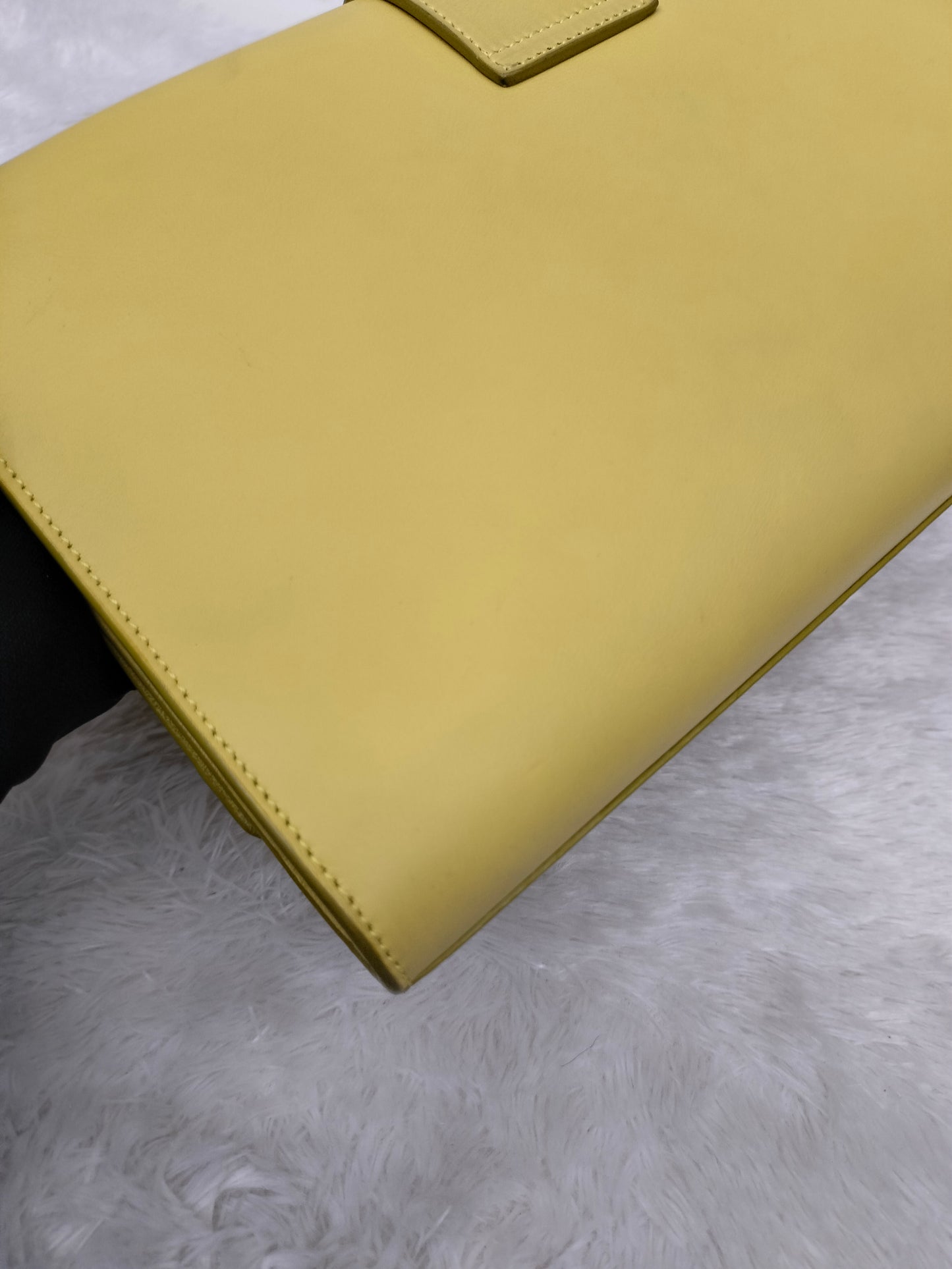 YsL Chyc Ligne Clutch Yellow GHW 2013