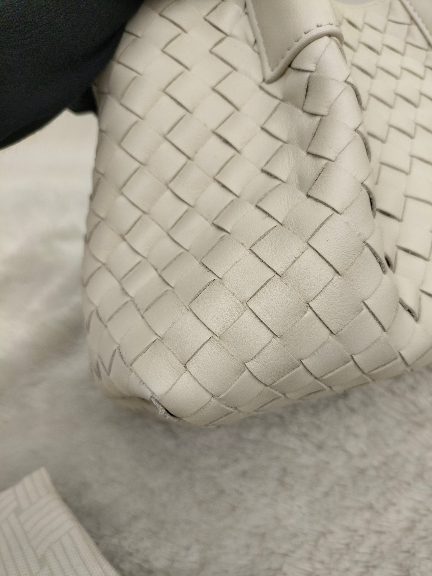 *NEW* Bottega Veneta Small Pinacoteca Tote Sea Salt Ice GHW
