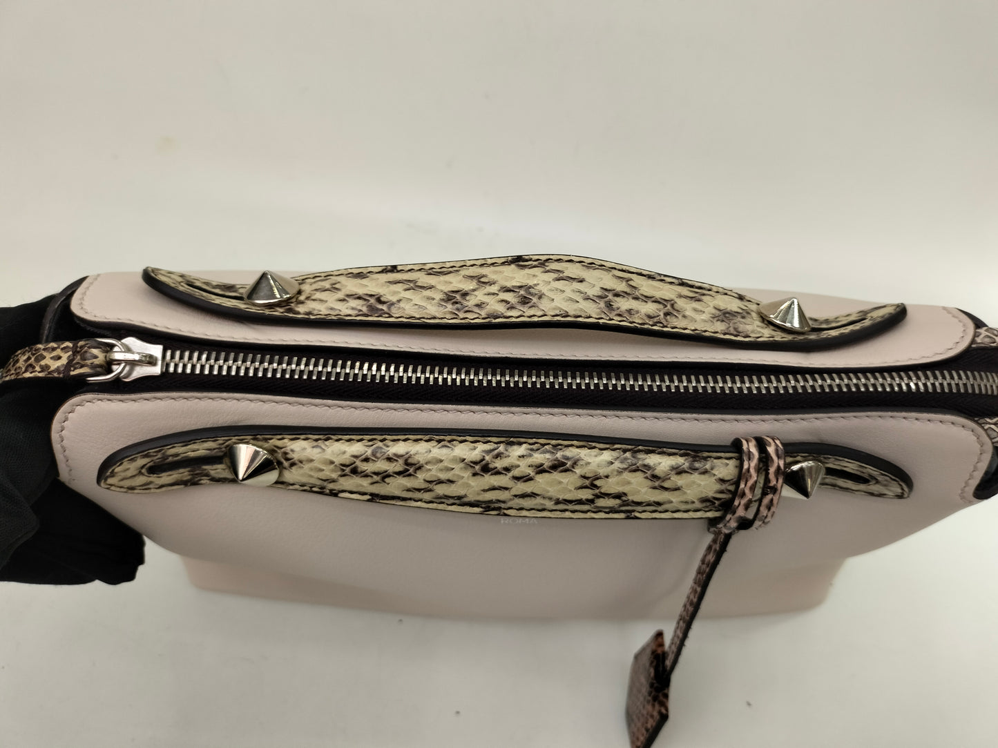 Fendi BTW Medium Off White Handle Python SHW 2017