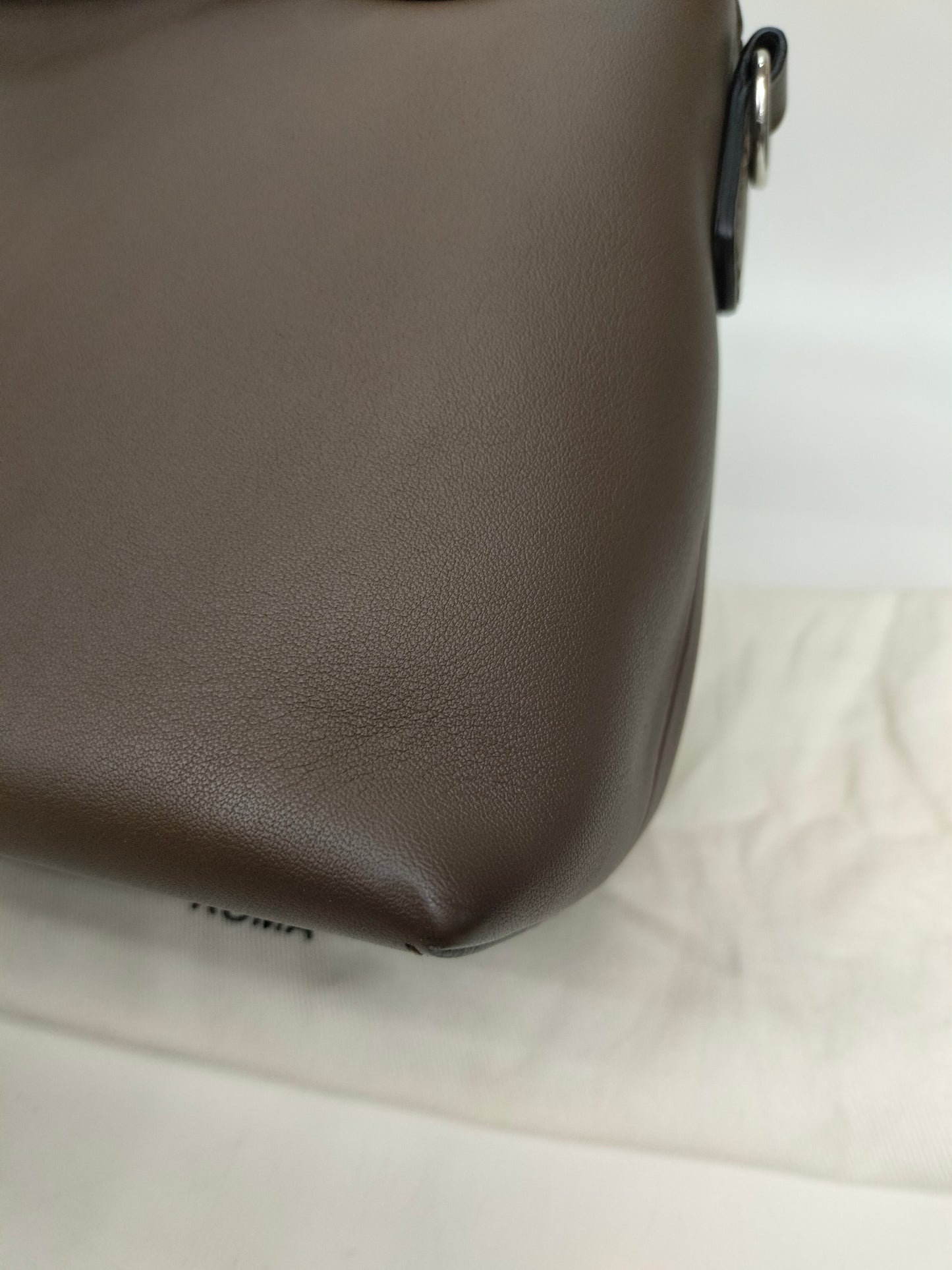 Fendi BTW Medium Maya Brown Handle FF SHW