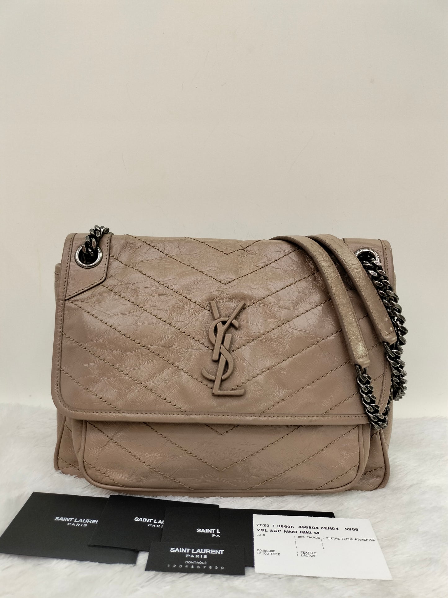YsL Niki Medium Beige RHW 2020